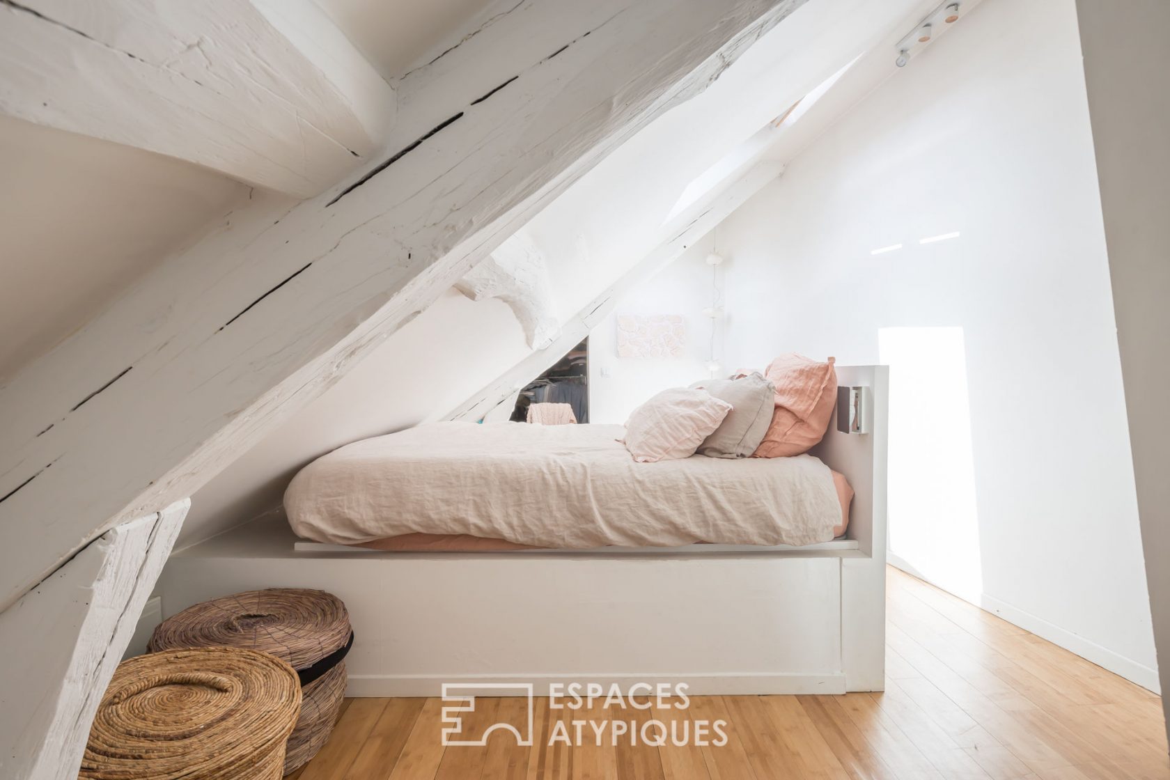 Bohemian attic top floor