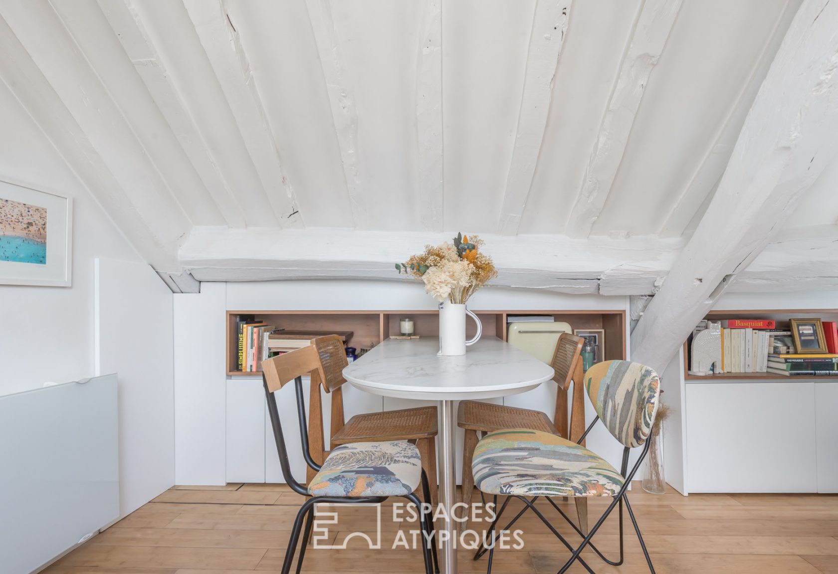 Bohemian attic top floor
