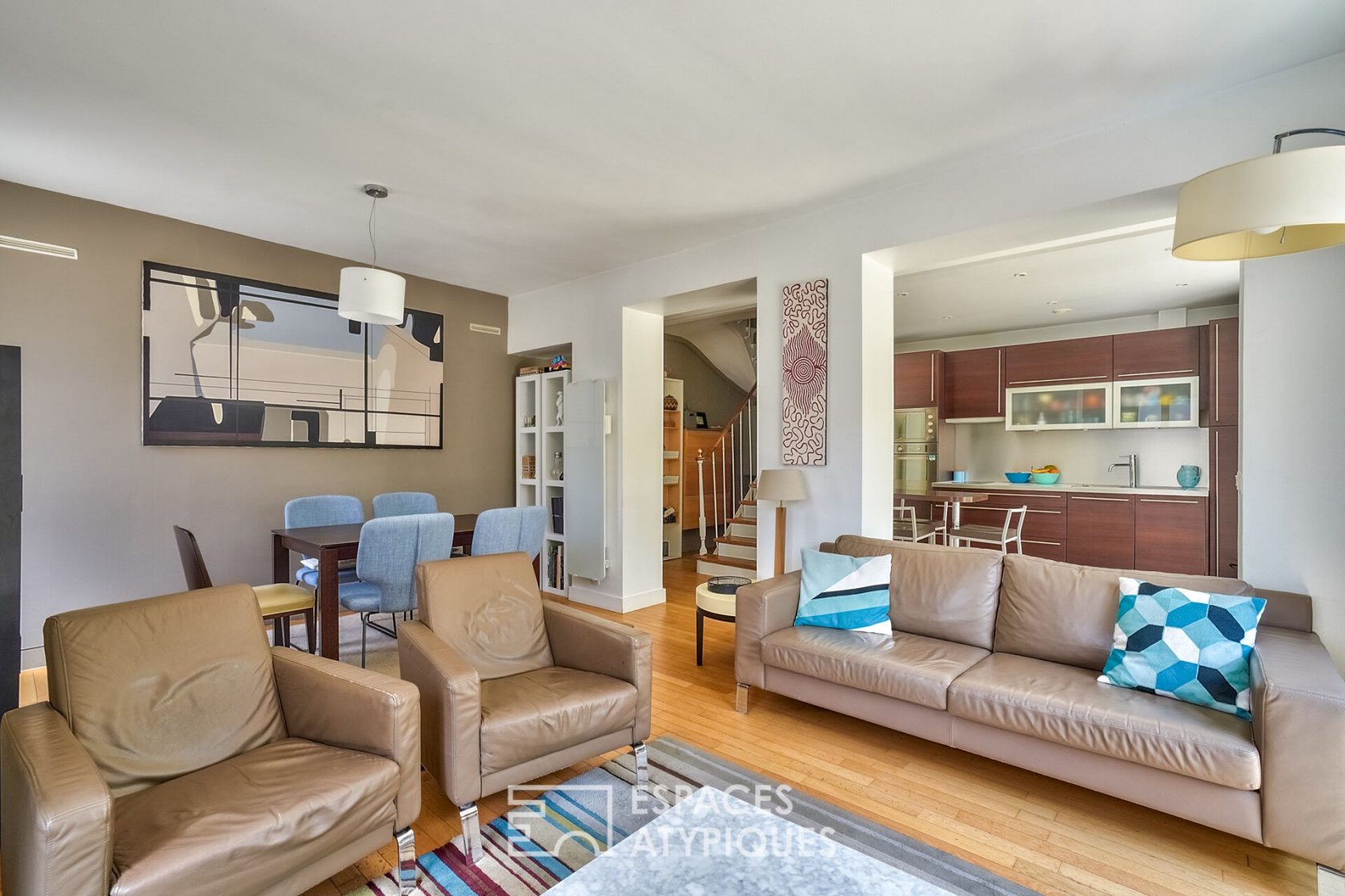 Townhouse with large sunny terrace