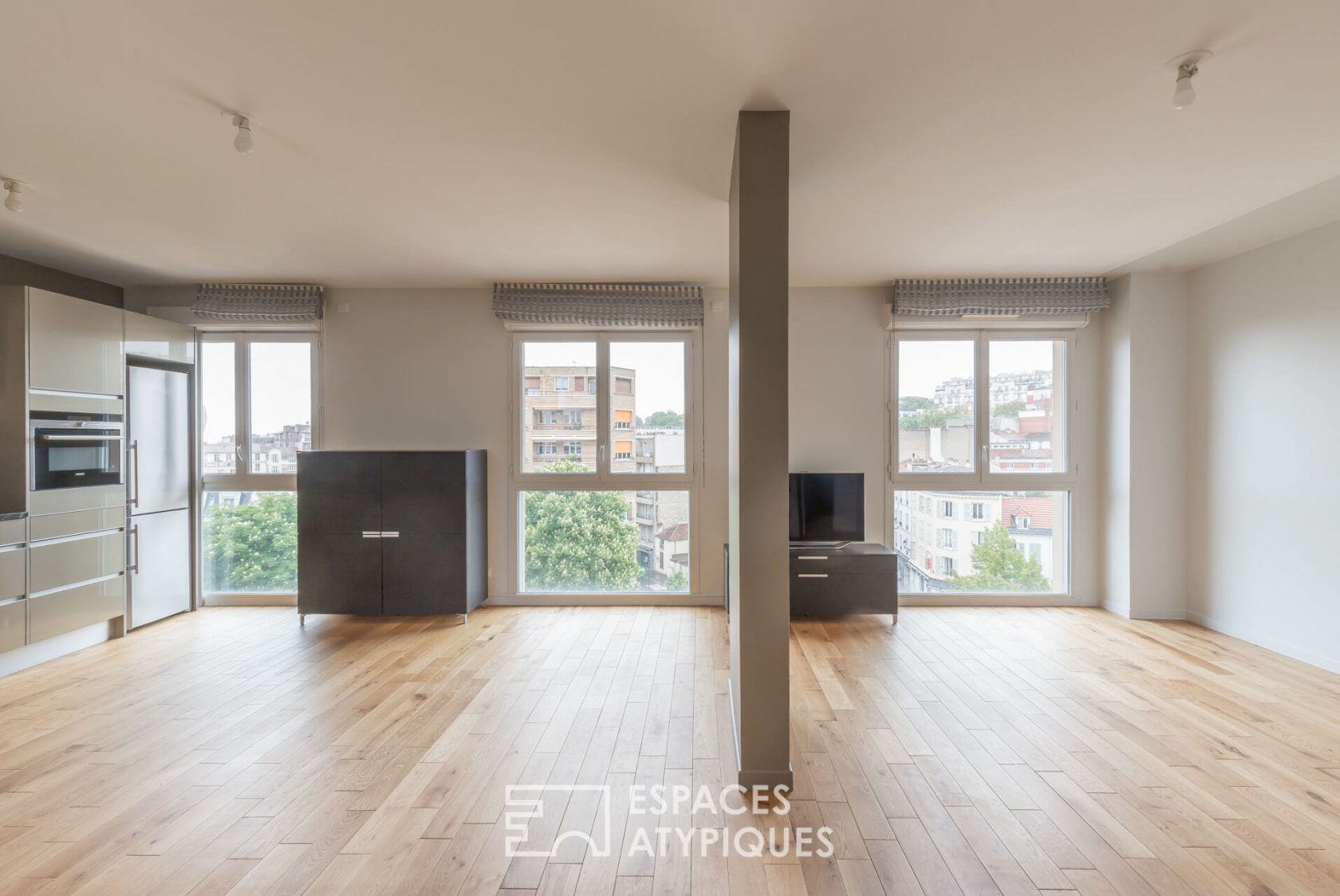 Luxury apartment on the top floor with terrace