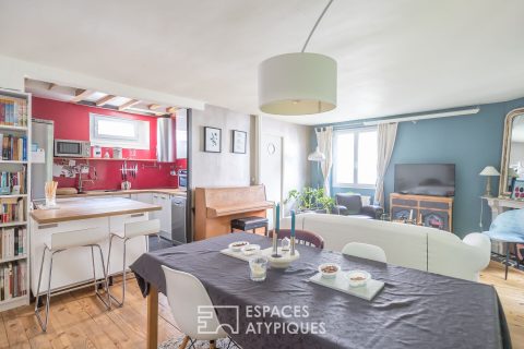 Duplex on the top floor