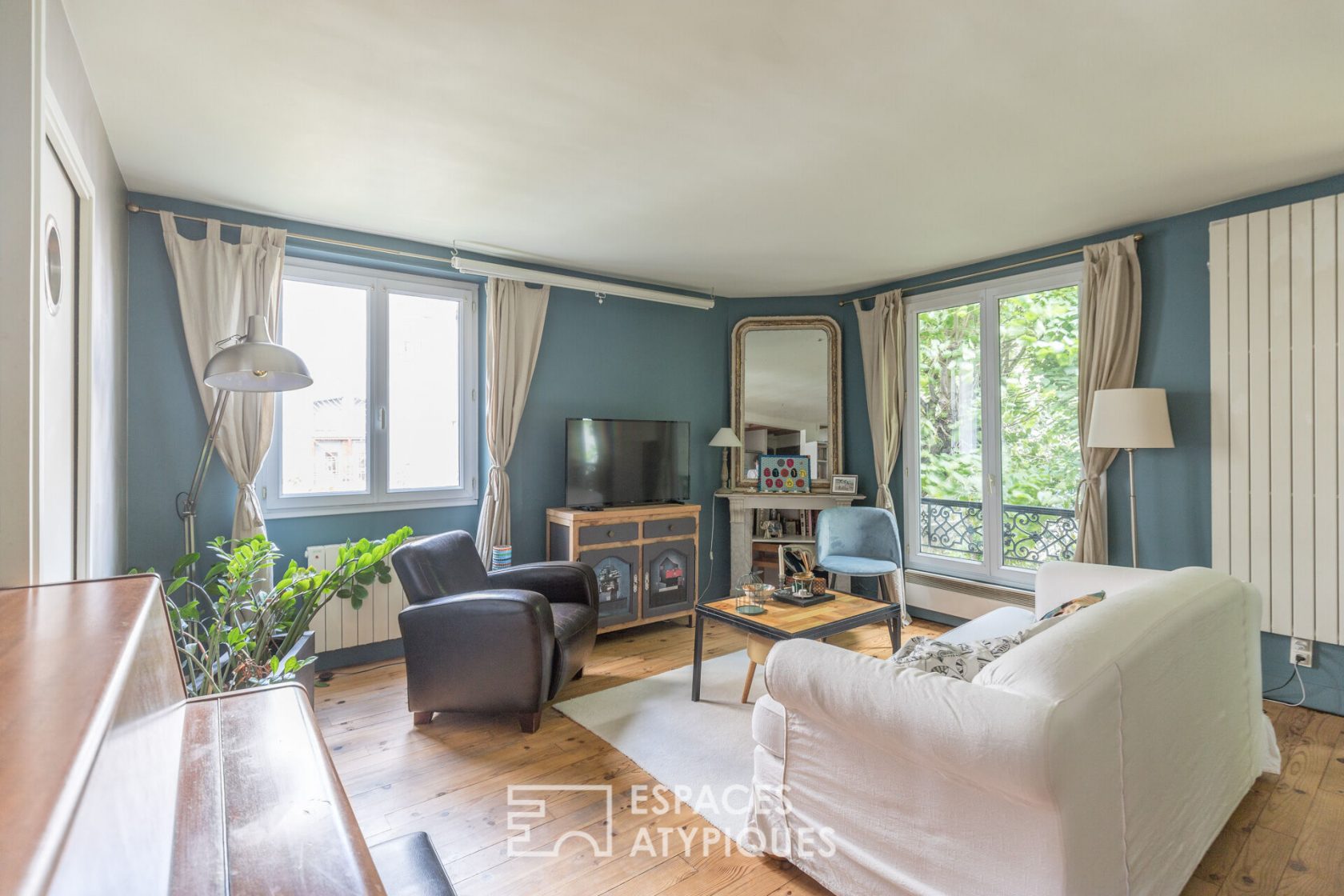 Duplex on the top floor