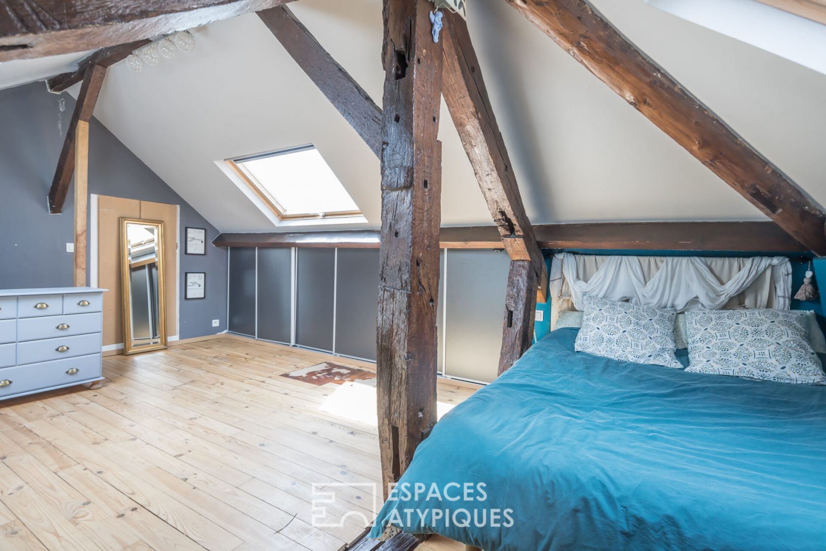 Duplex on the top floor