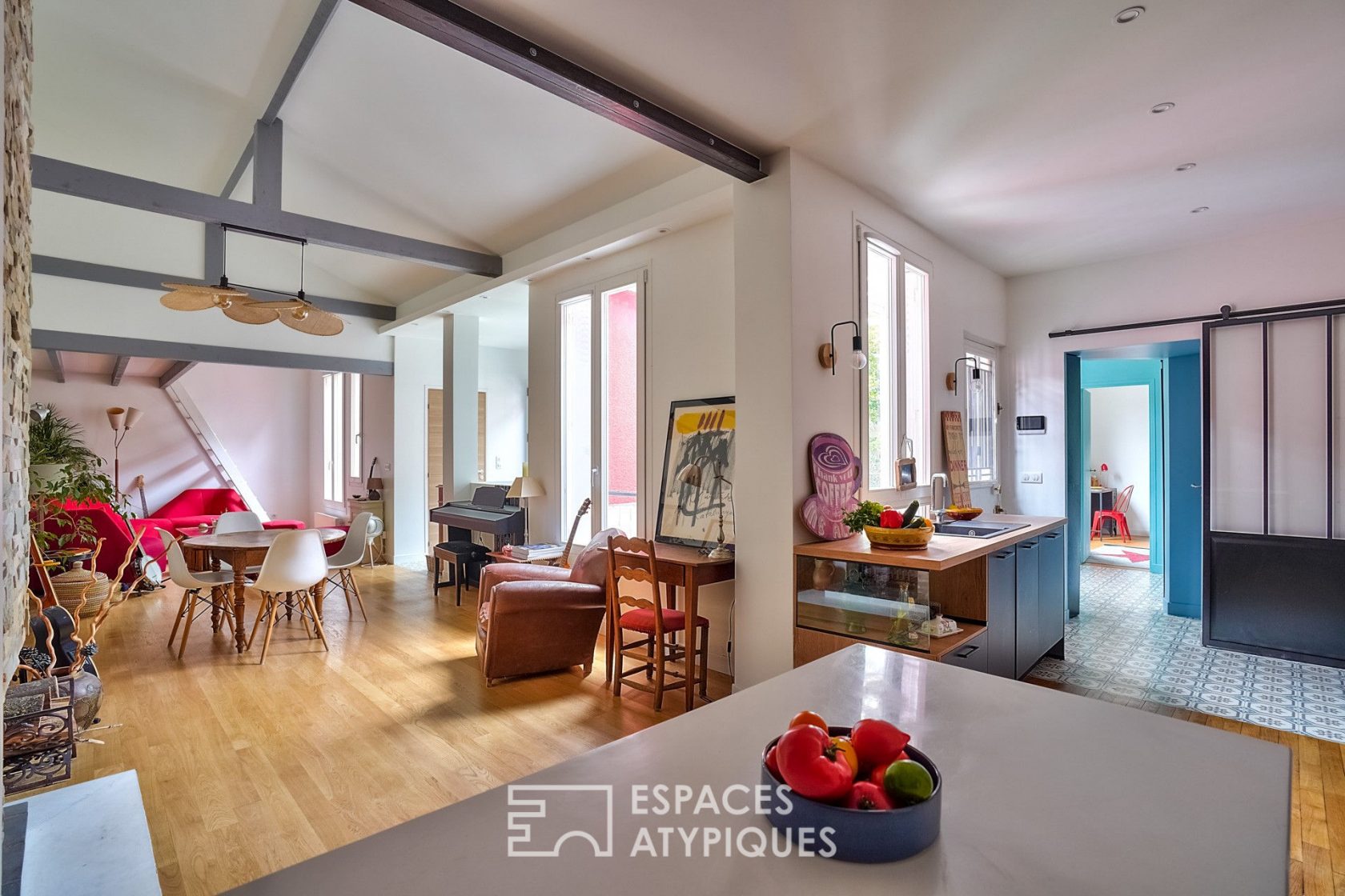 Renovated house with garden and outbuilding