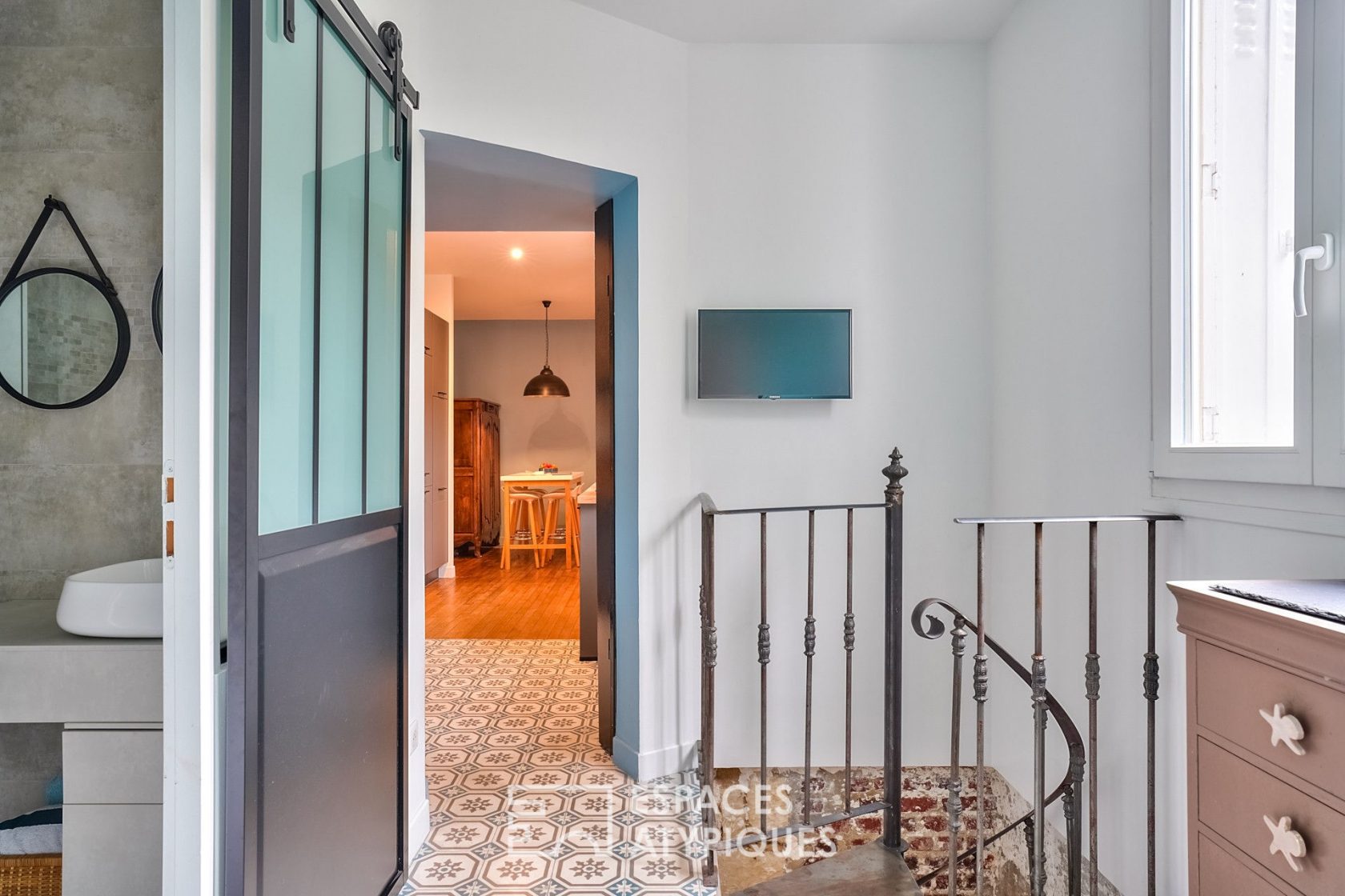 Renovated house with garden and outbuilding