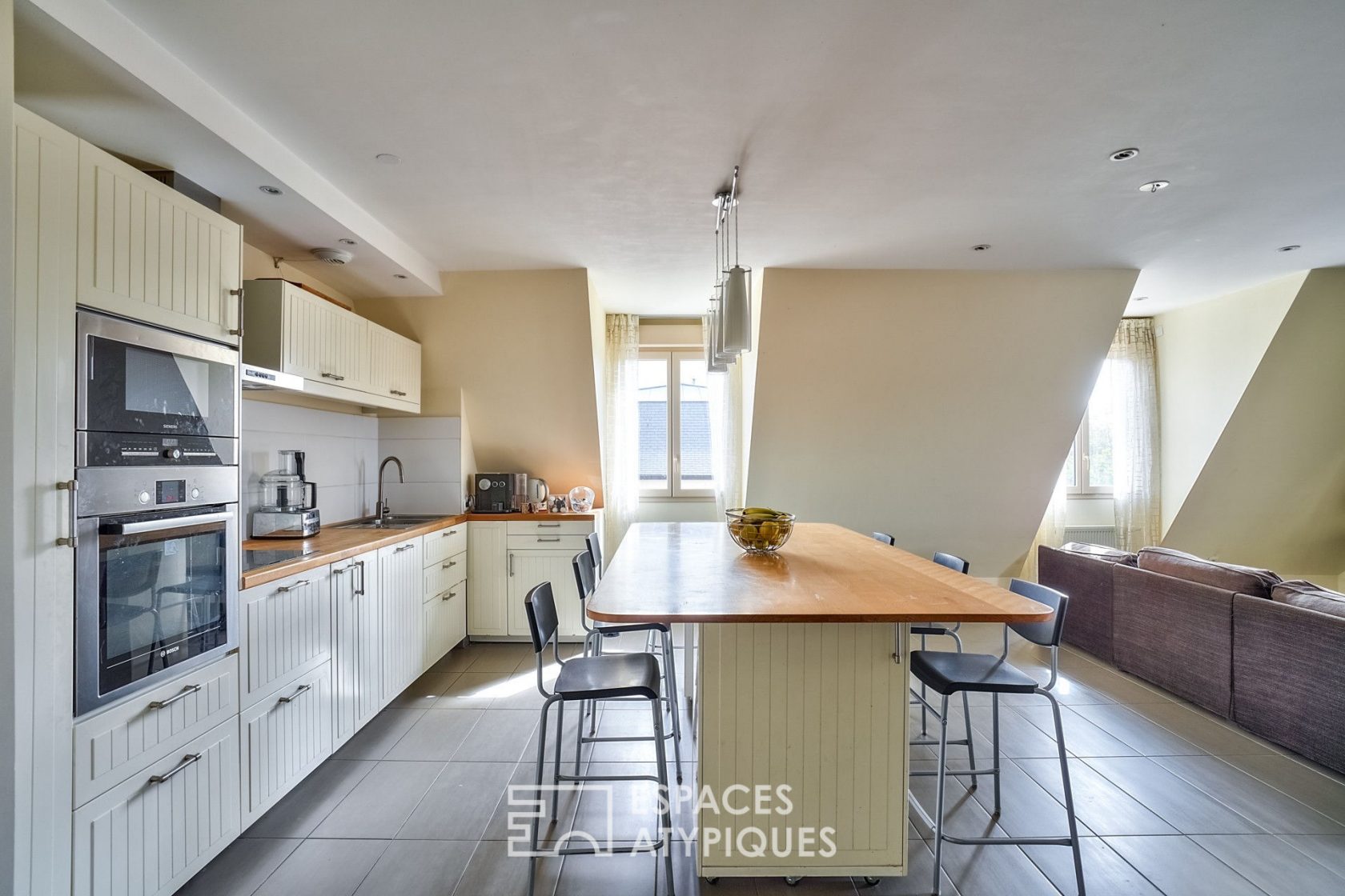 Family apartment on the top floor