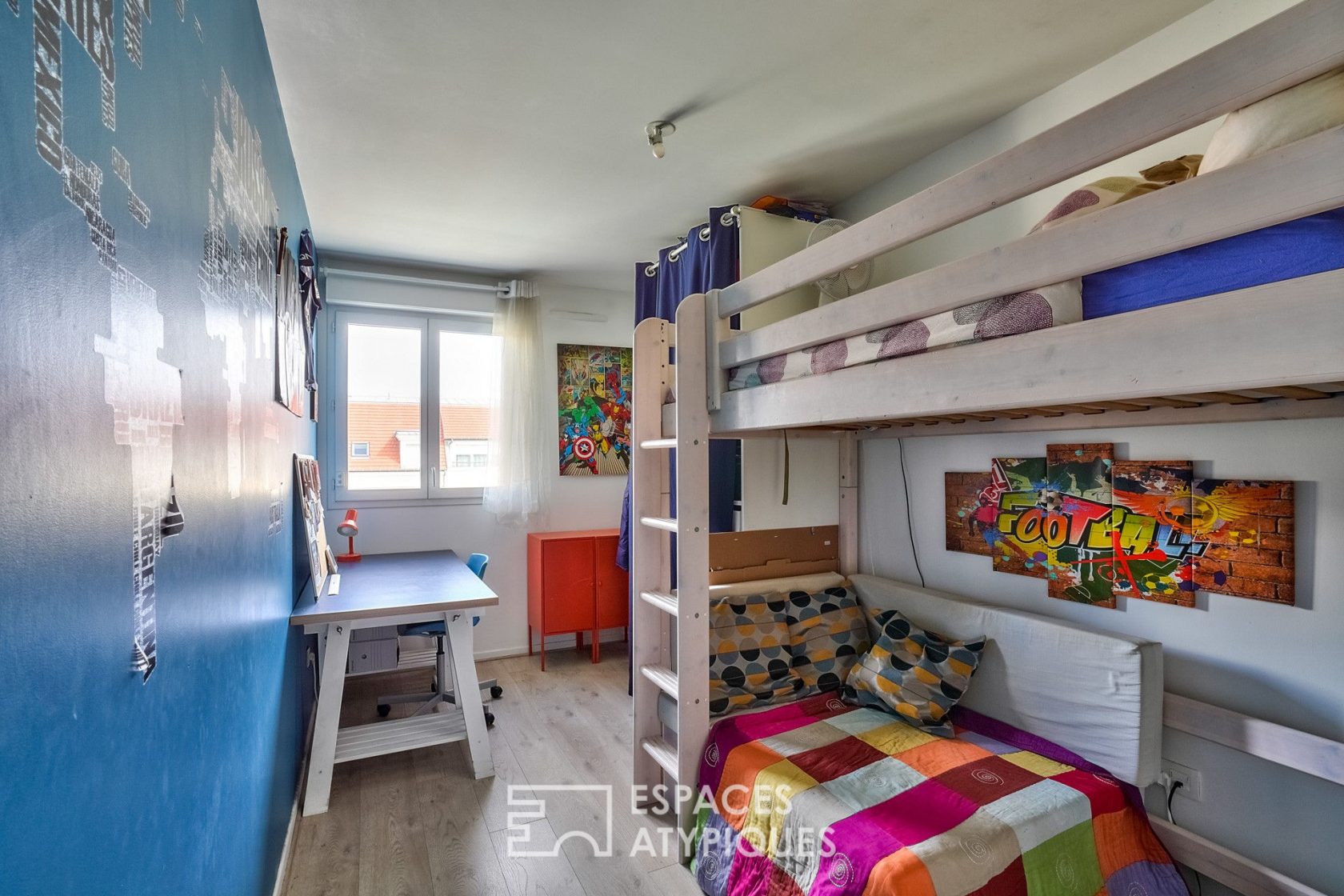 Family apartment on the top floor
