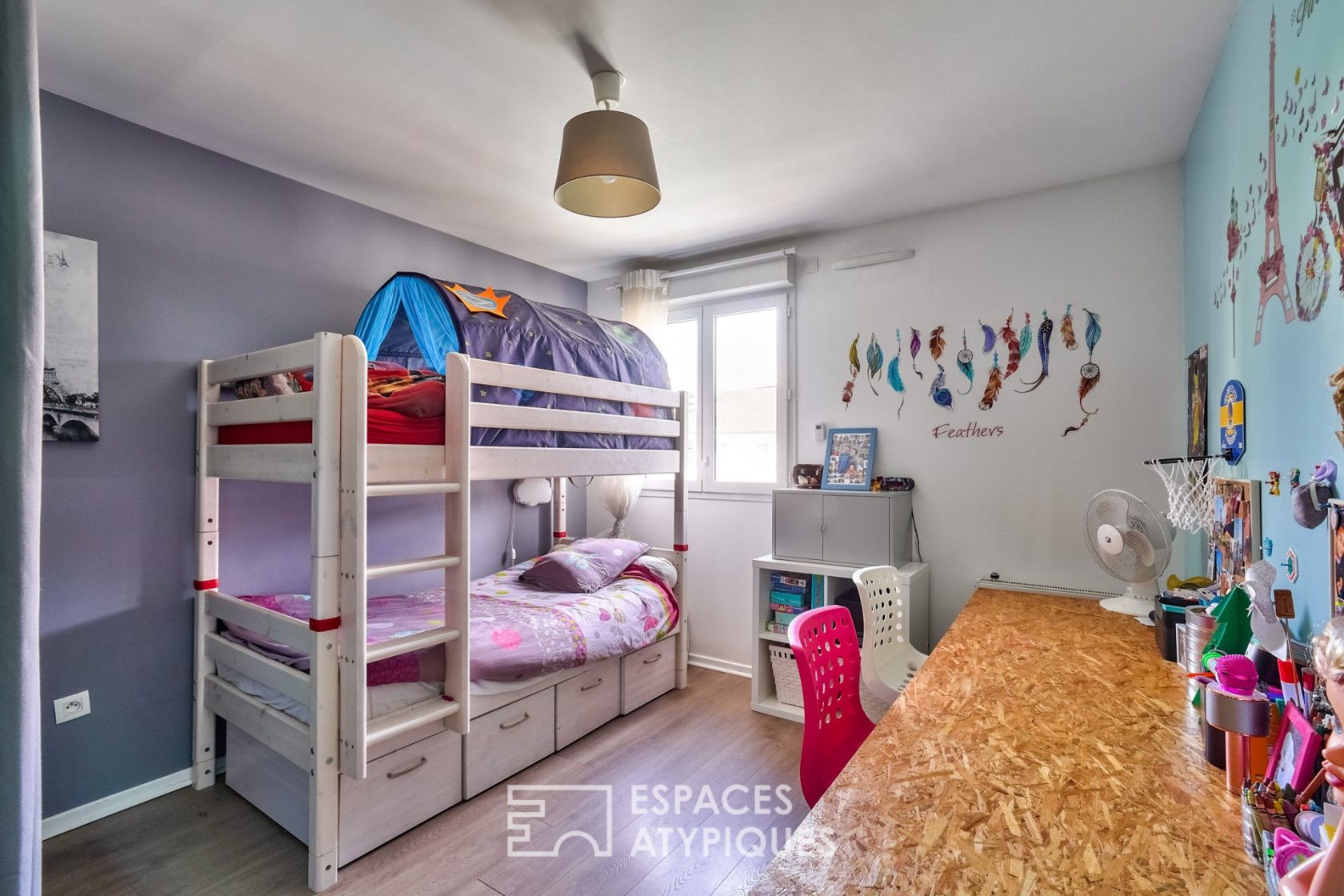Family apartment on the top floor