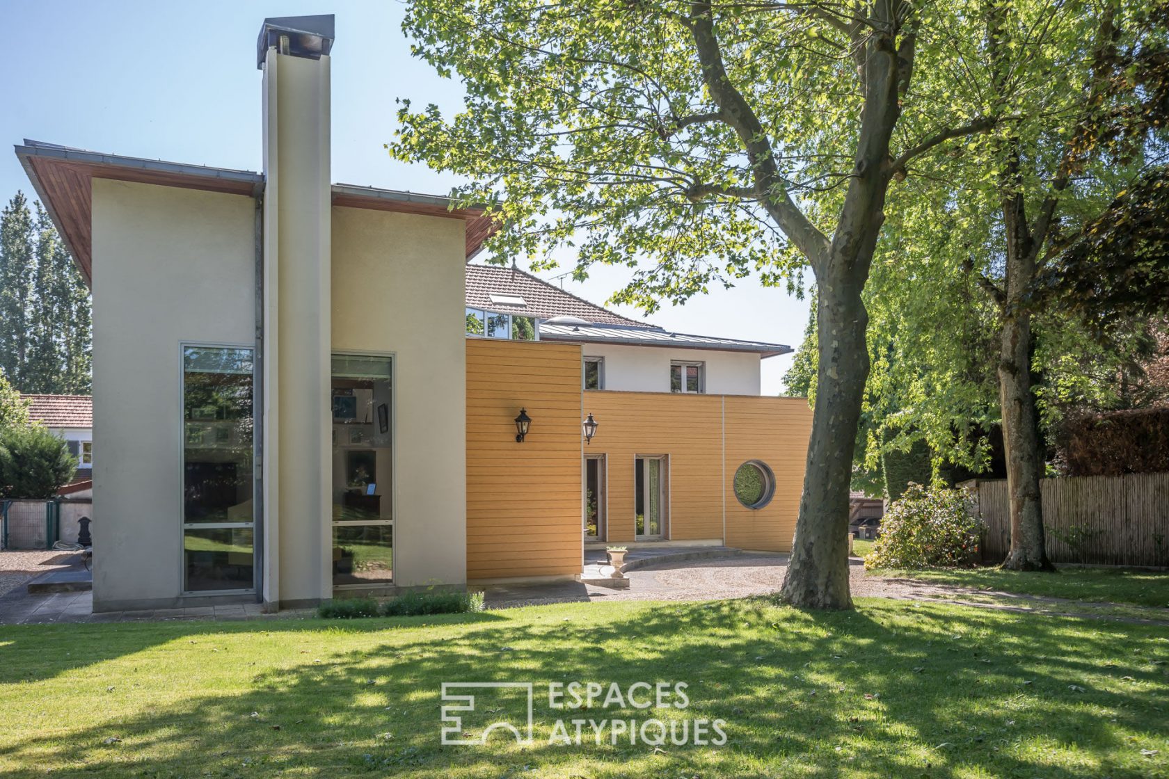 Architect’s house and its vast garden