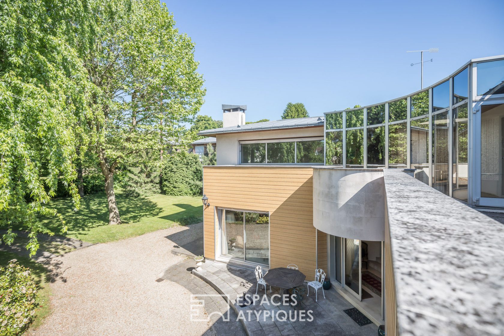 Architect’s house and its vast garden