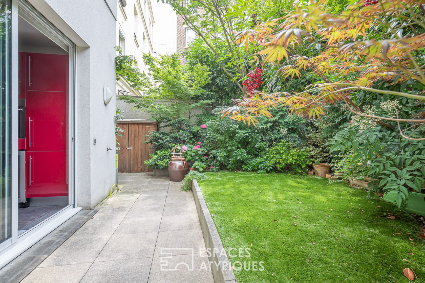 Appartement avec jardin-terrasse