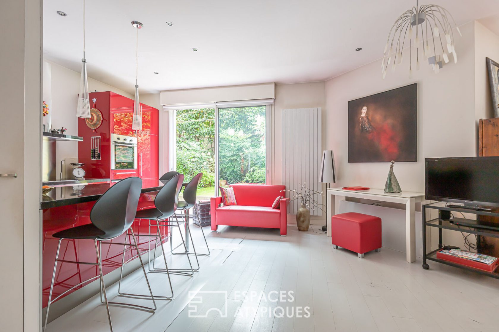 Appartement avec jardin-terrasse