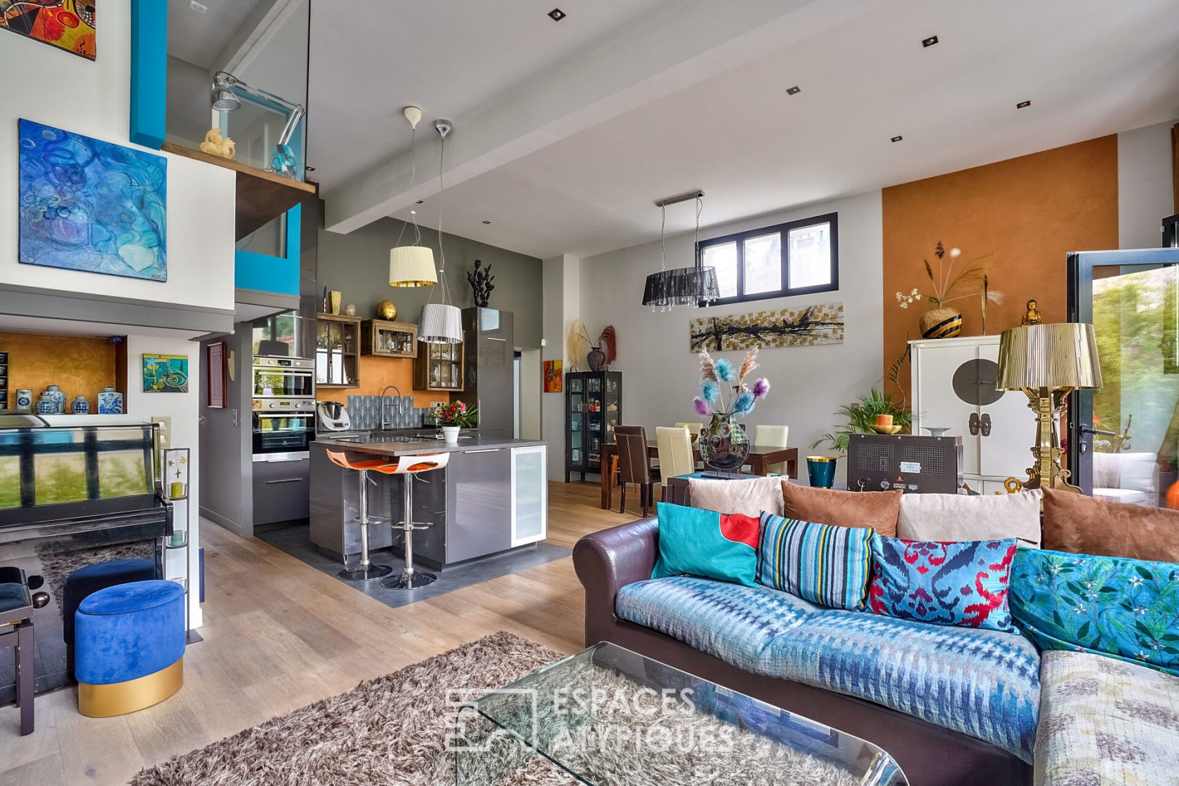 Loft with terrace
