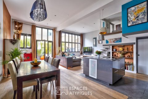 Loft with terrace