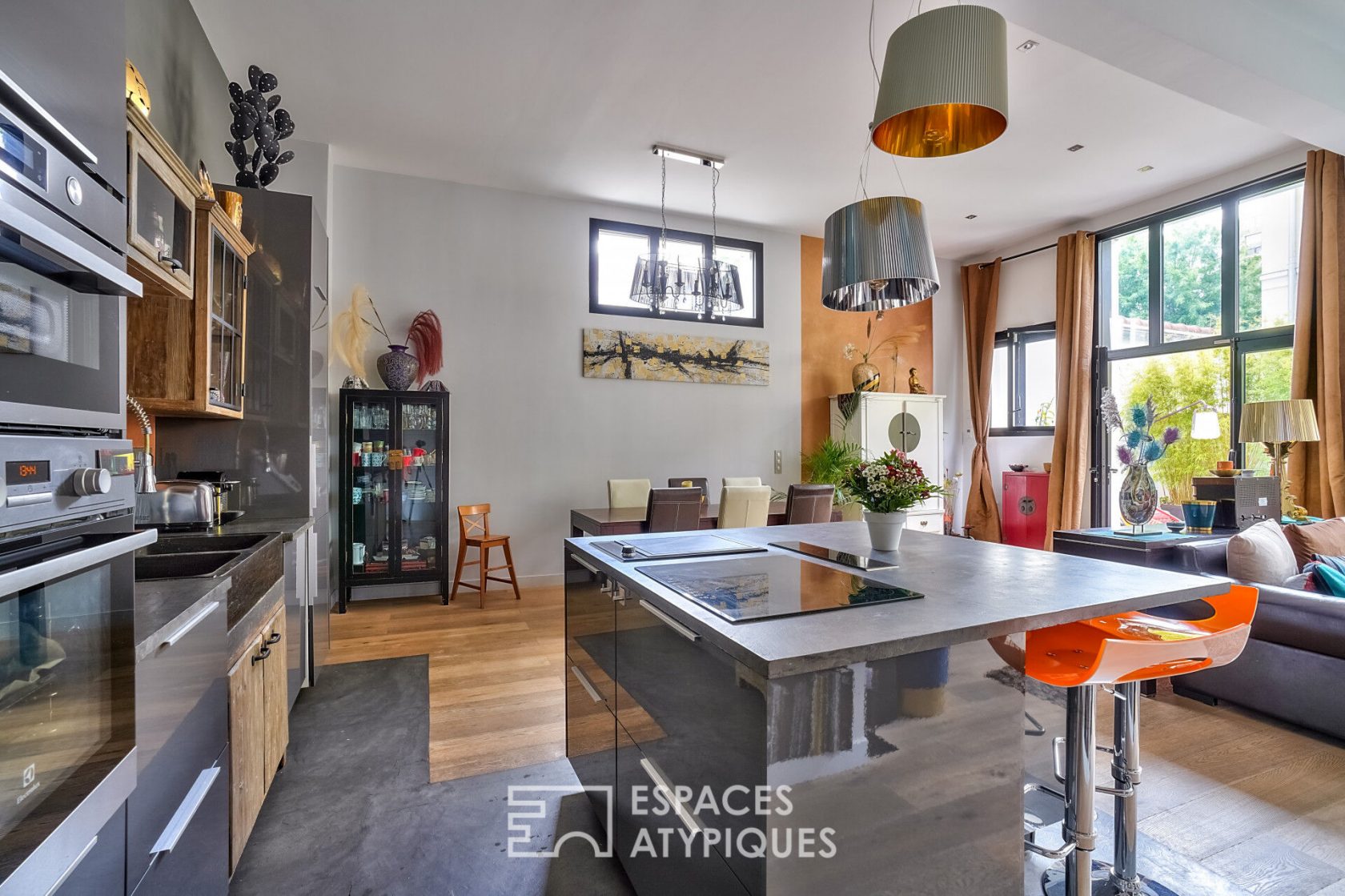 Loft with terrace