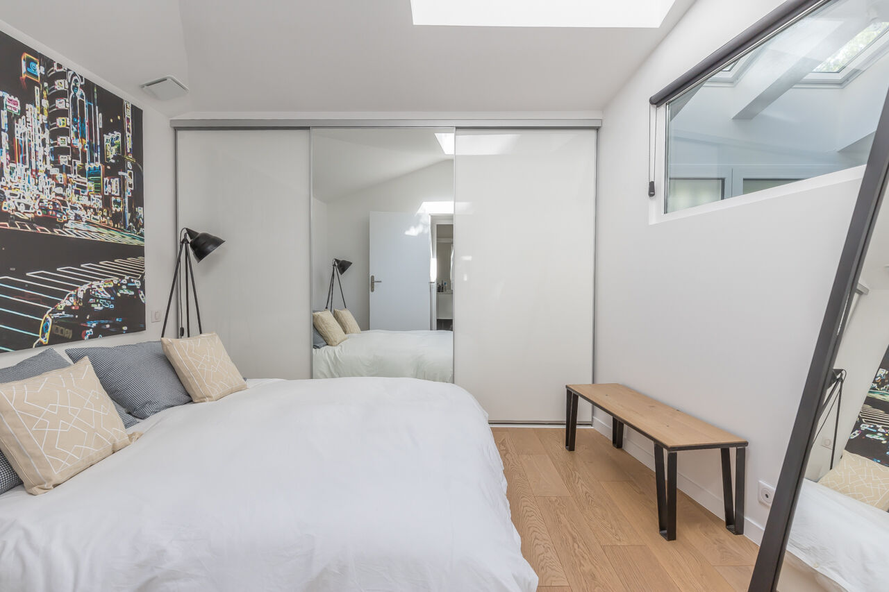 Triplex esprit loft sur cour