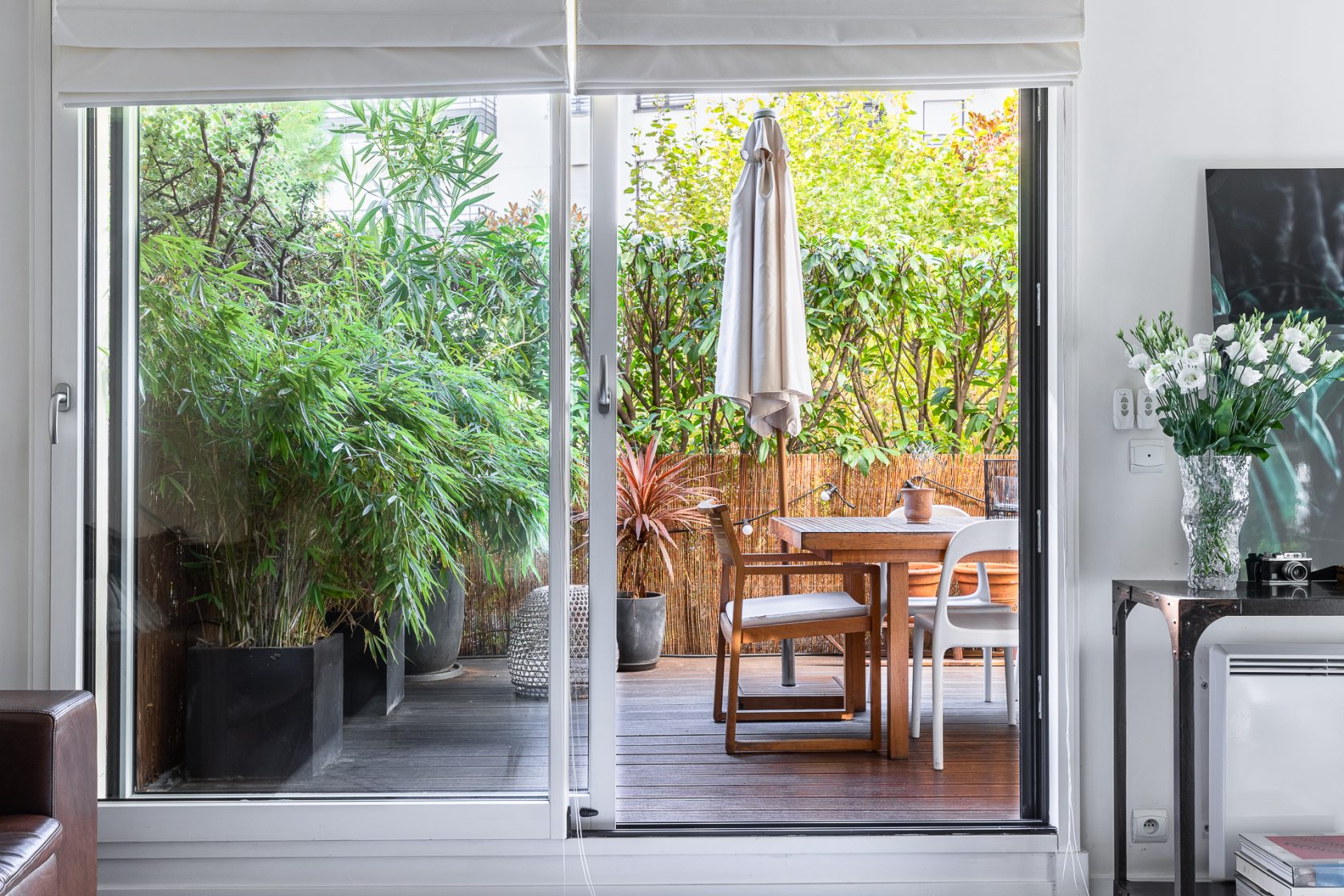 Appartement avec terrasse végétalisée