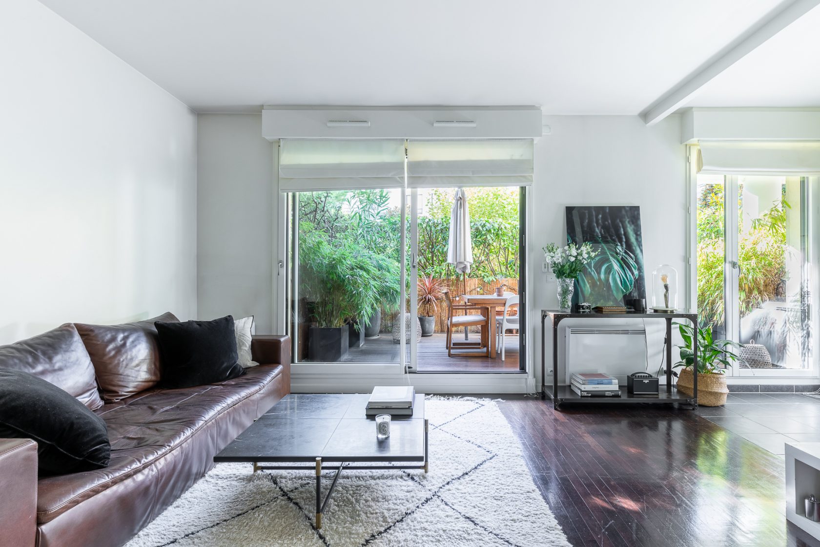 Appartement avec terrasse végétalisée