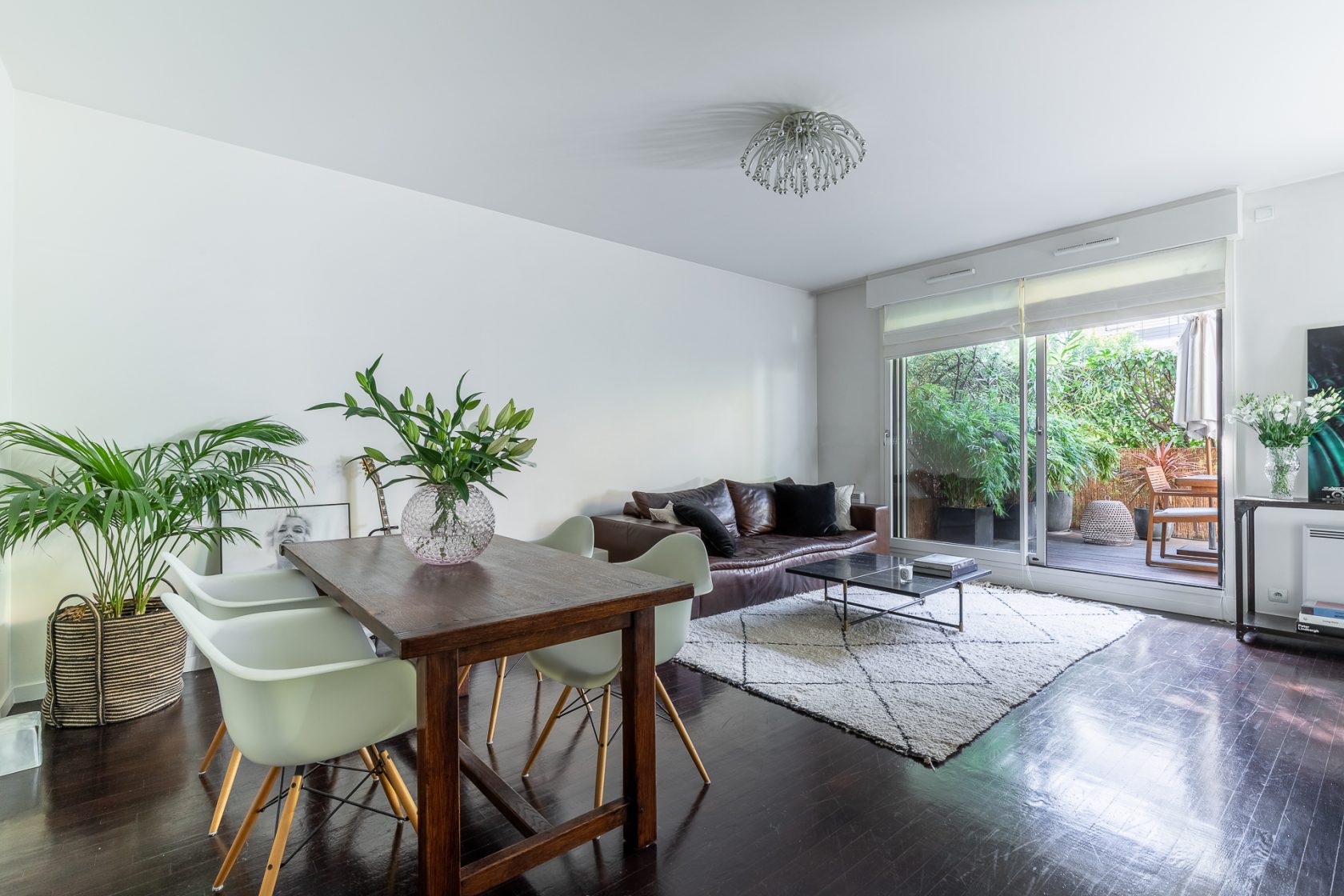 Appartement avec terrasse végétalisée
