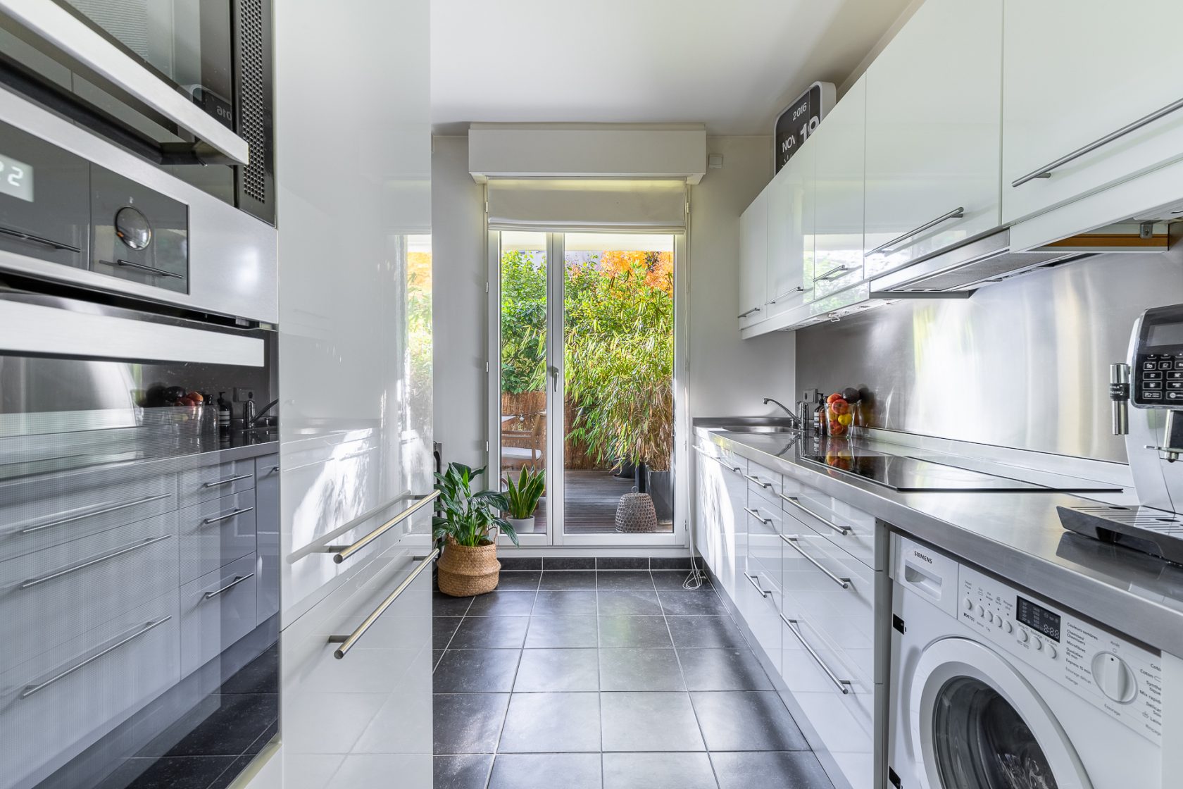 Appartement avec terrasse végétalisée