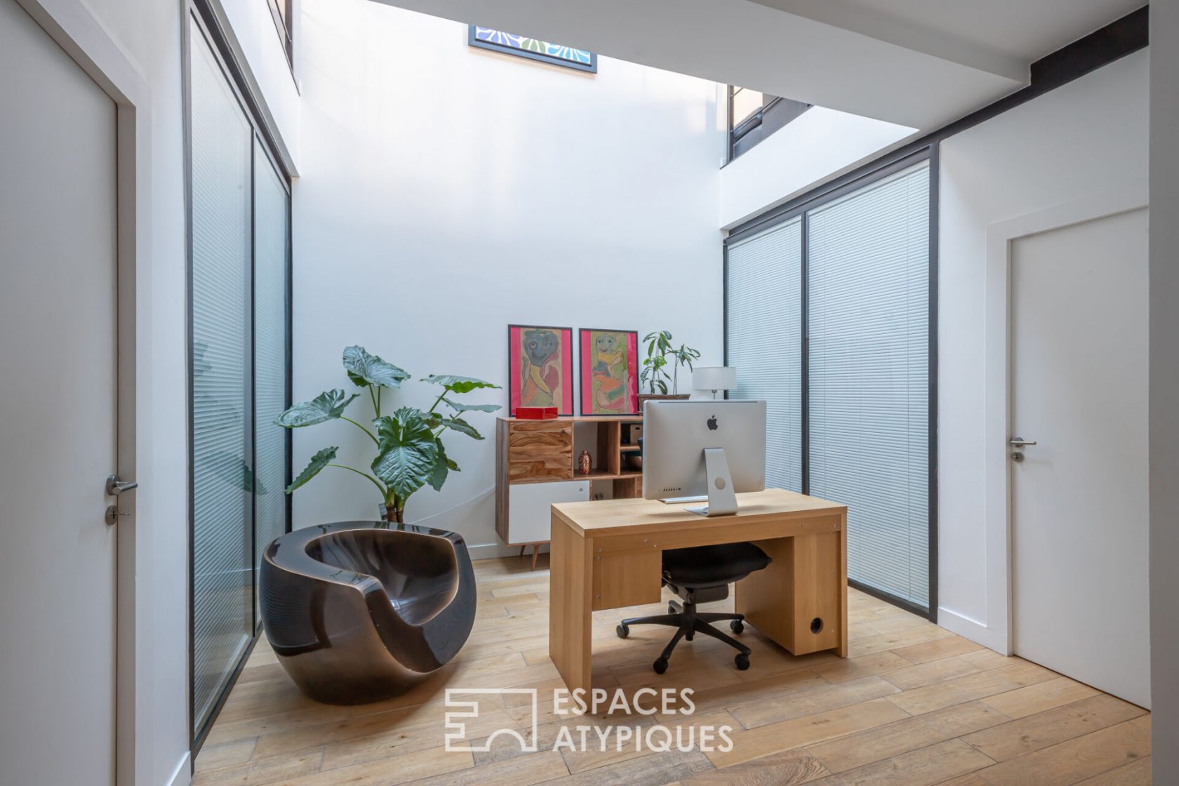 Loft en duplex dans un ancien atelier