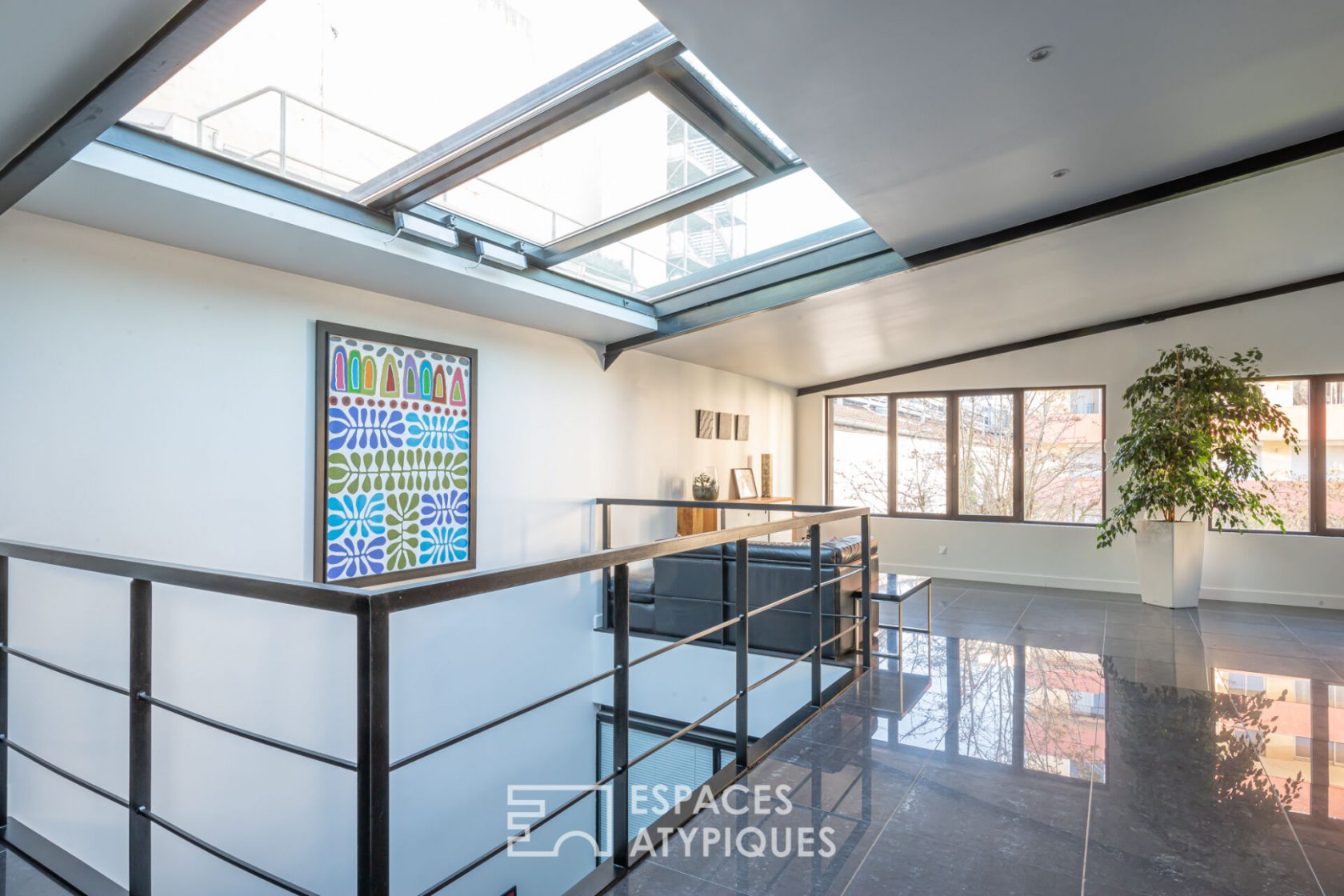 Loft en duplex dans un ancien atelier