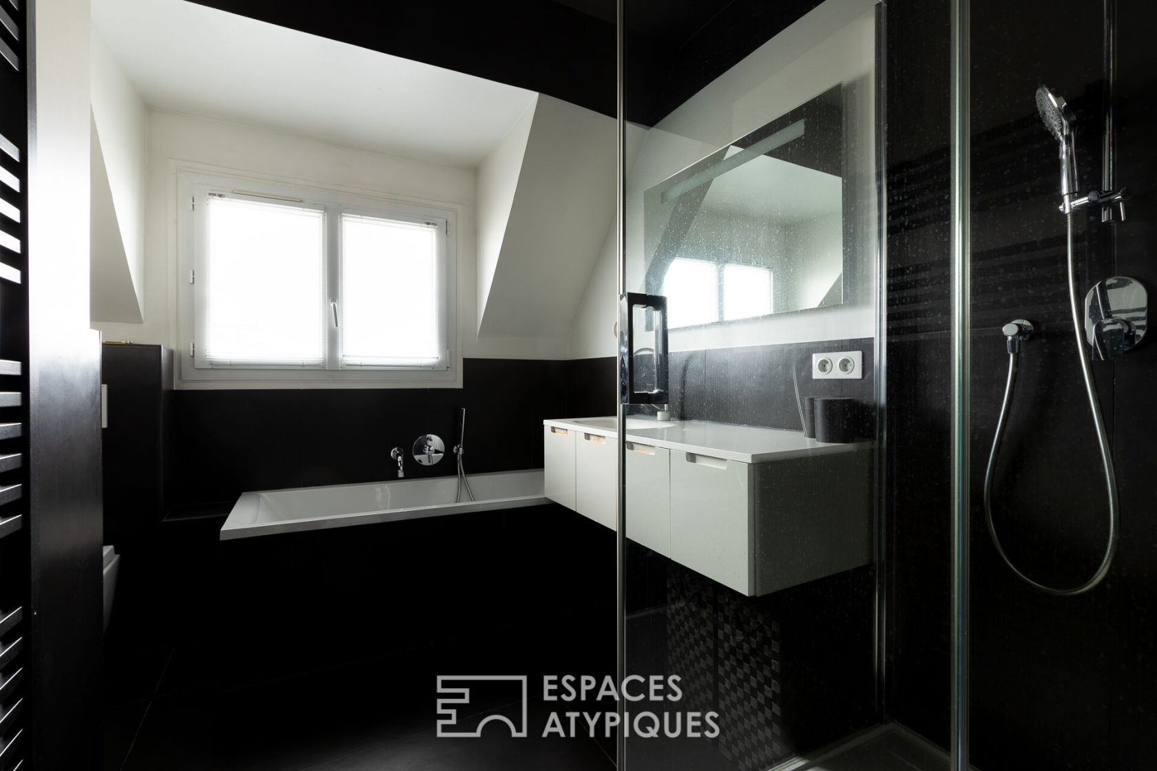 Duplex on the top floor with roof-terrace