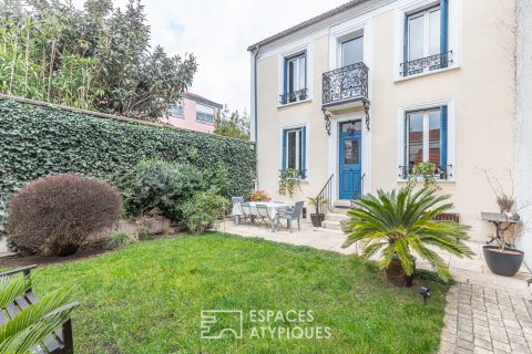 House with garden and outbuilding