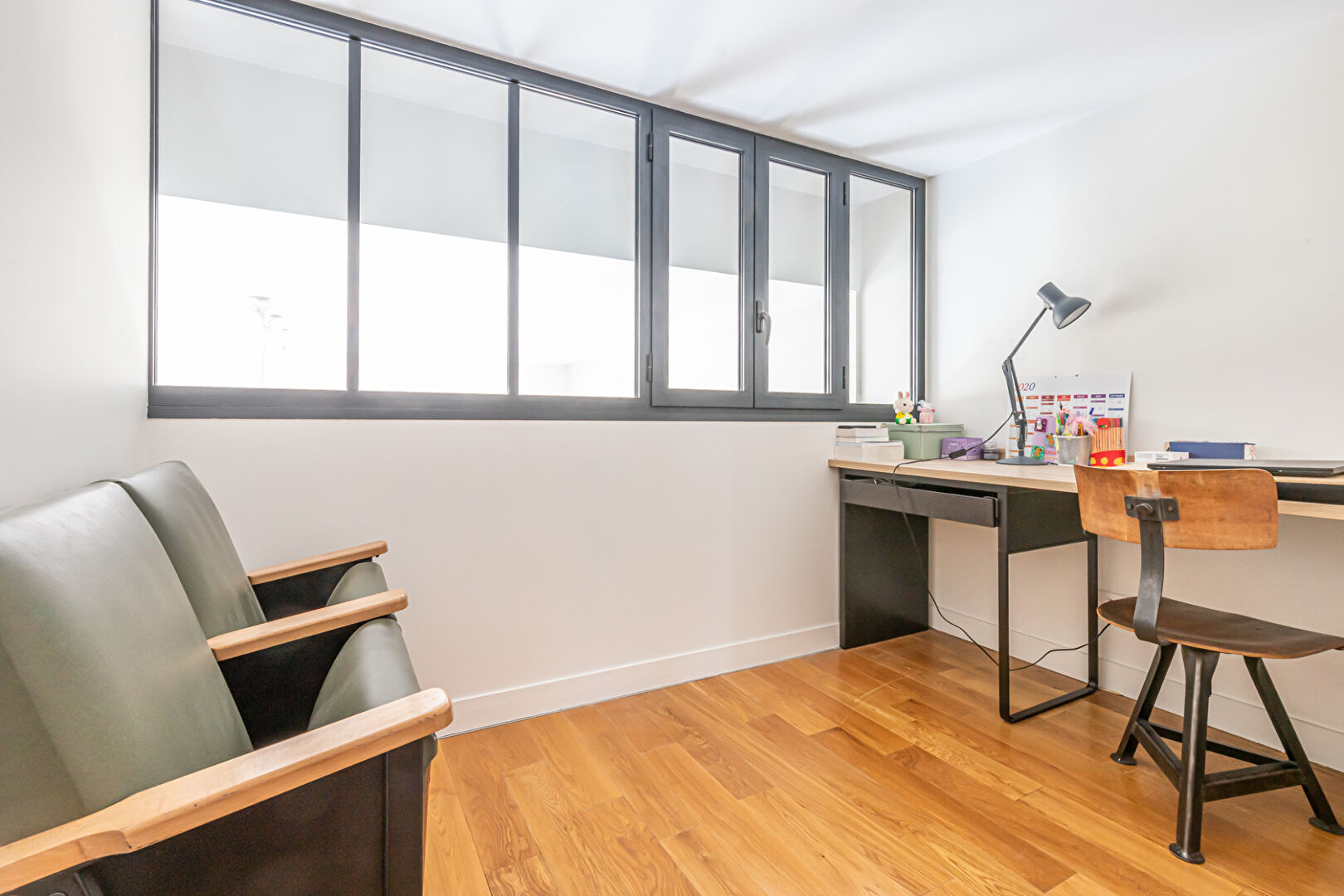 Loft with terraces and garden in a former printing house