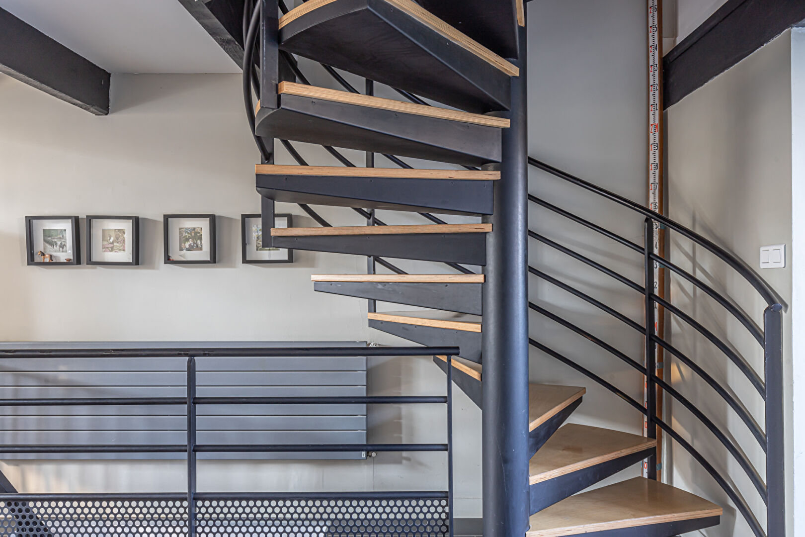 Loft with terraces and garden in a former printing house
