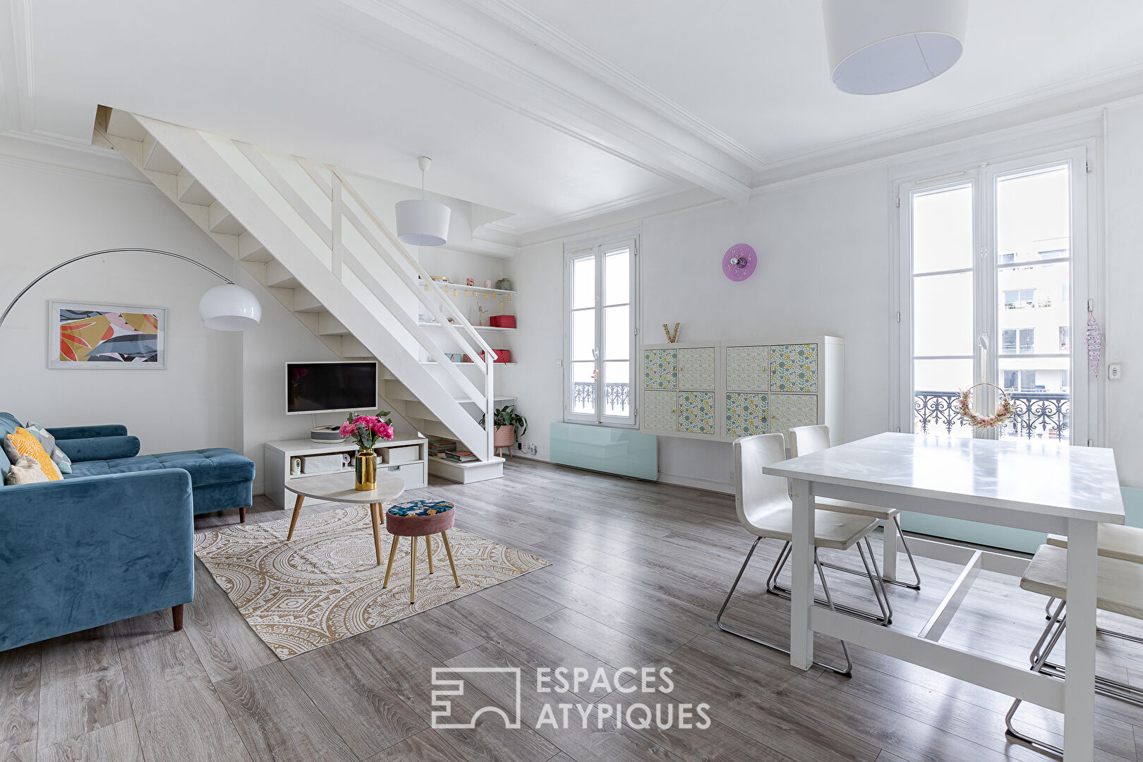 Top floor duplex with roof terrace