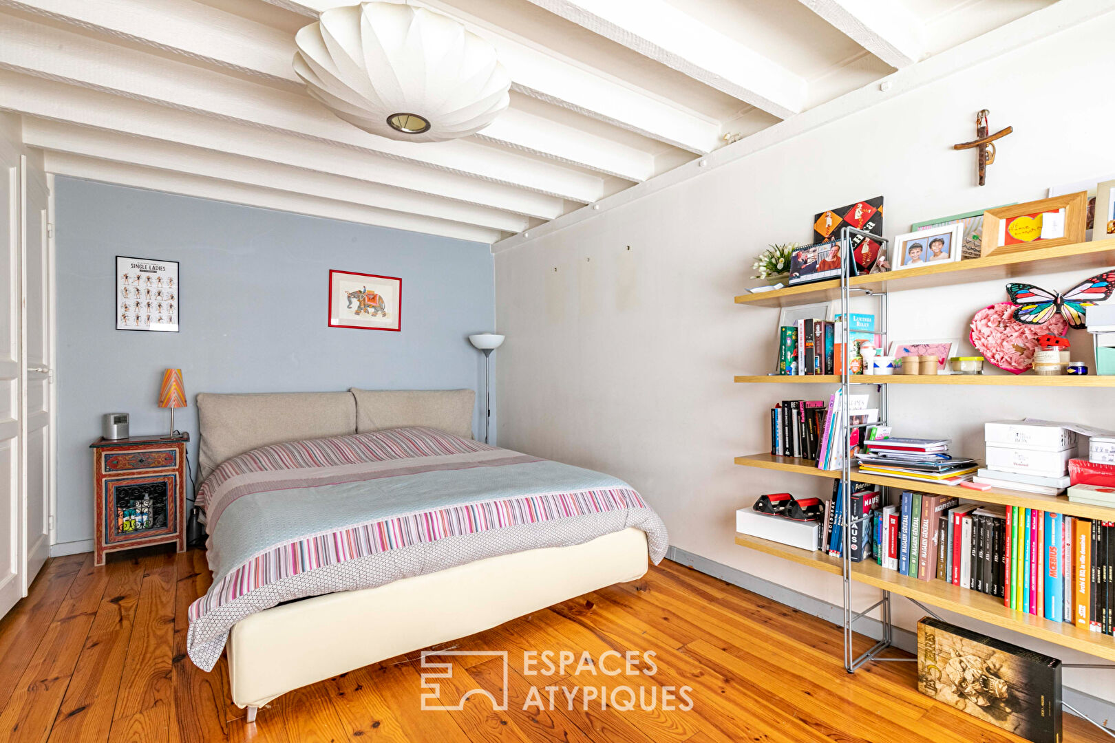 Renovated loft house with green terrace