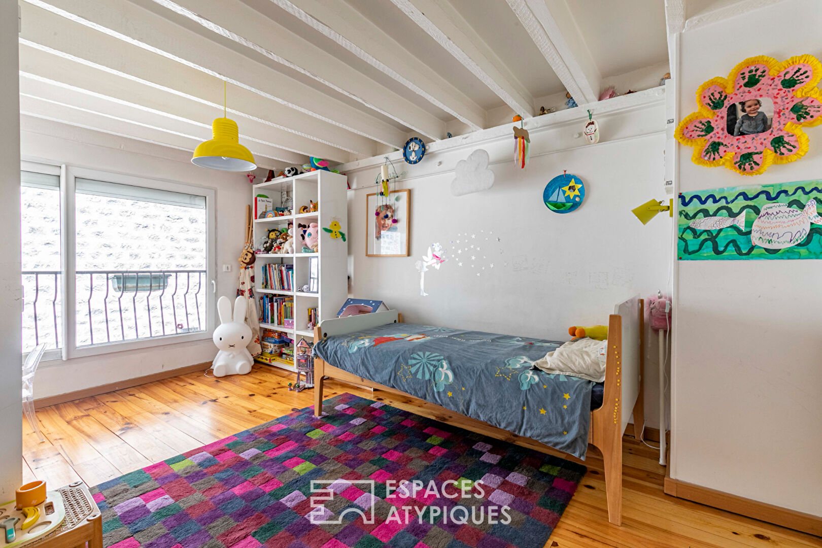 Renovated loft house with green terrace