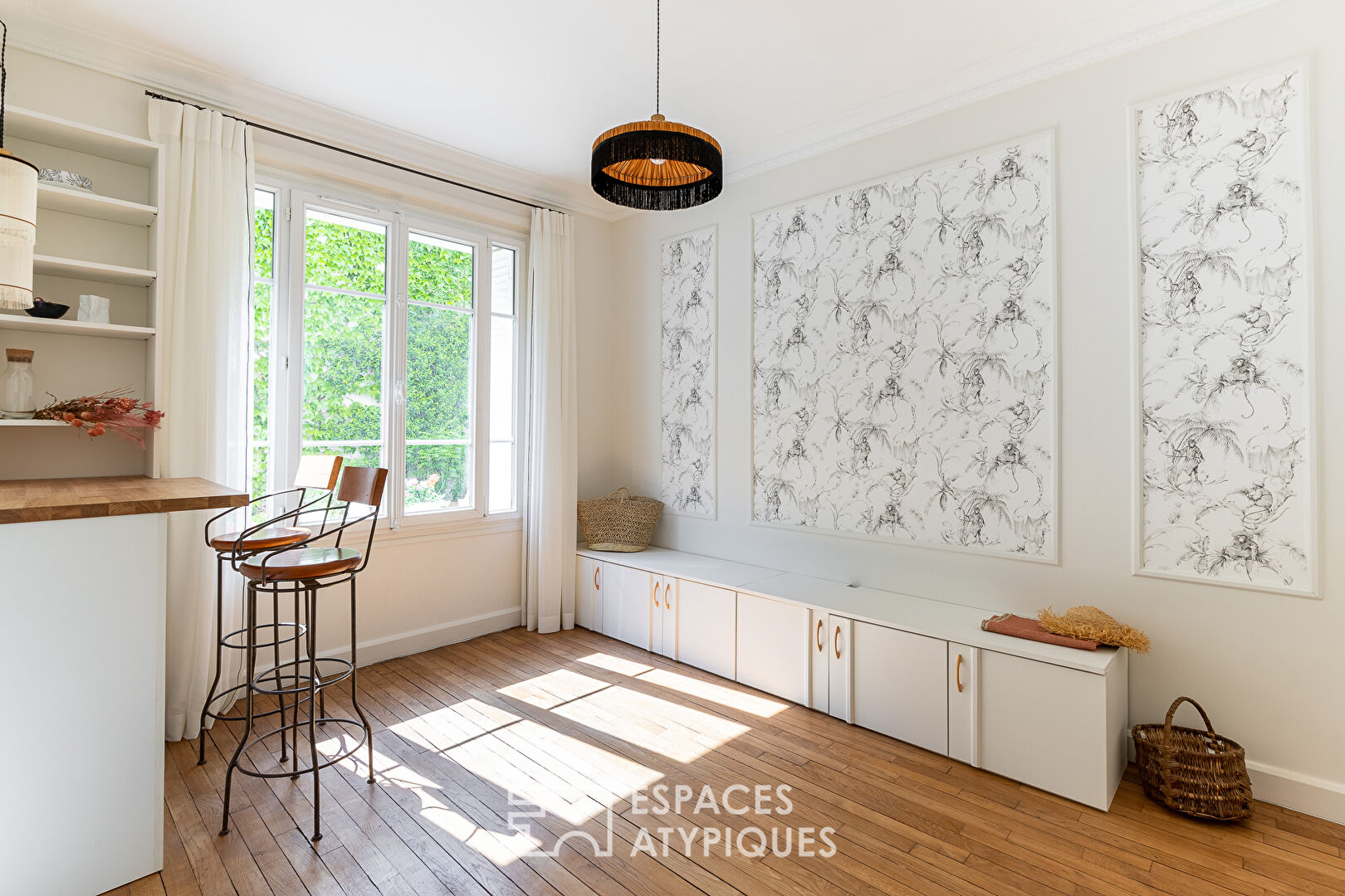 Appartement repensé par architecte