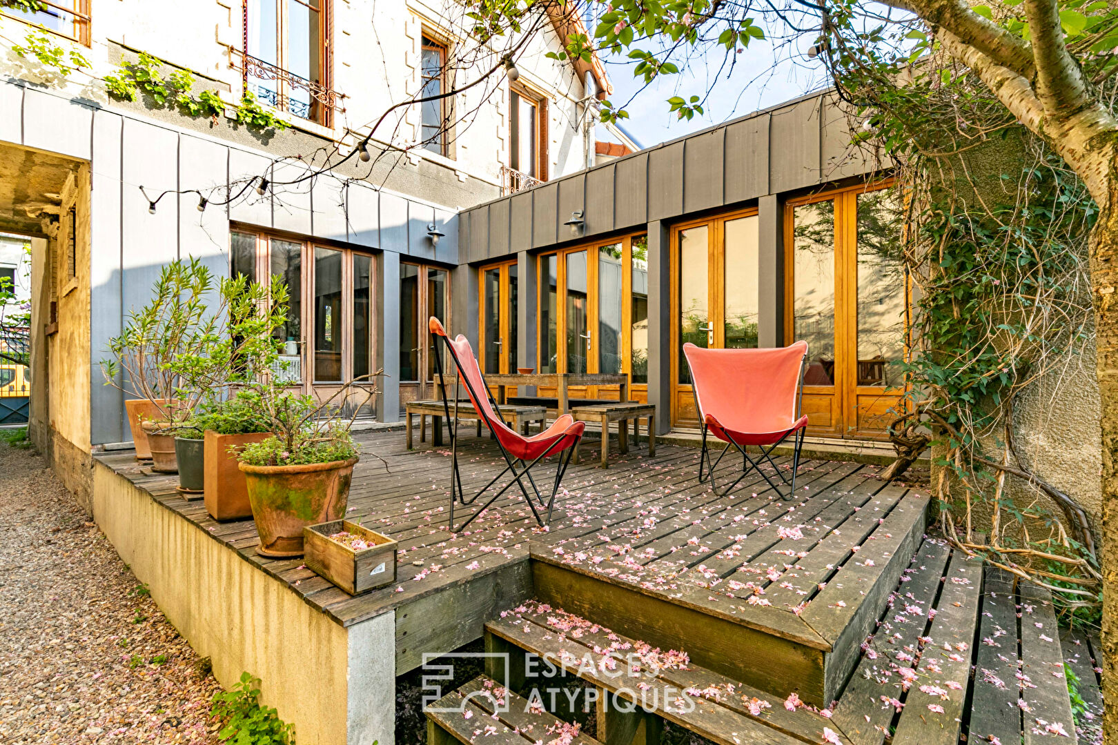 Maison familiale de charme et son jardin verger