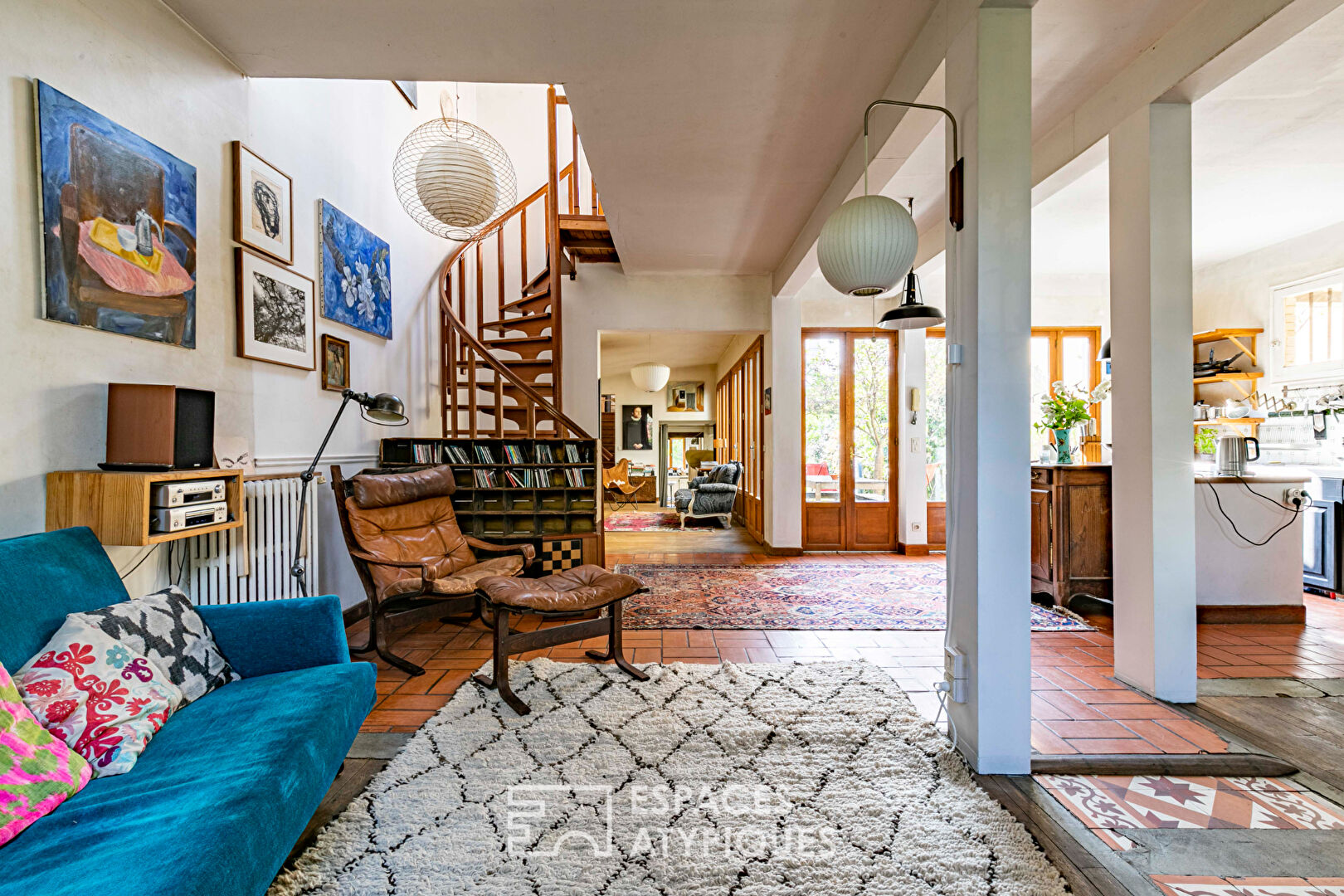 Maison familiale de charme et son jardin verger