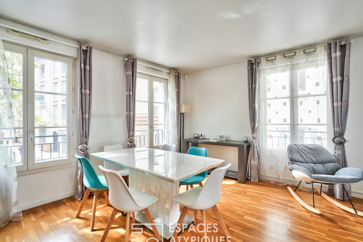 Duplex on the top floor house spirit