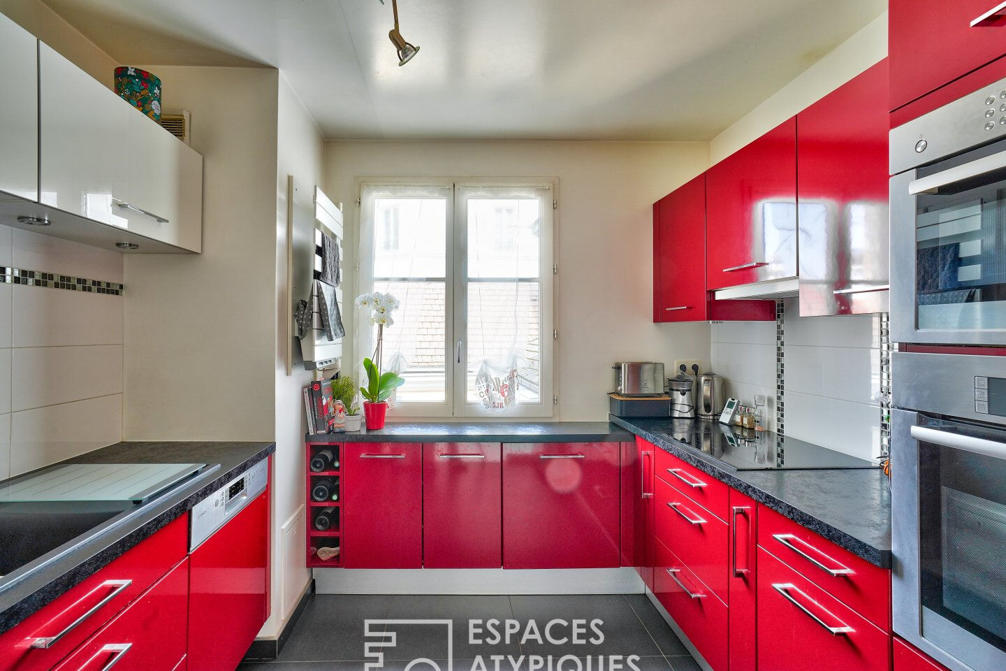 Duplex on the top floor house spirit