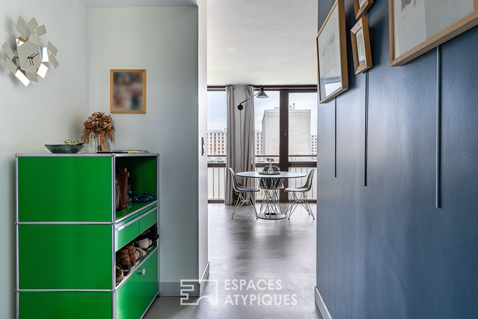 Architect’s apartment in Fernand Pouillon residence