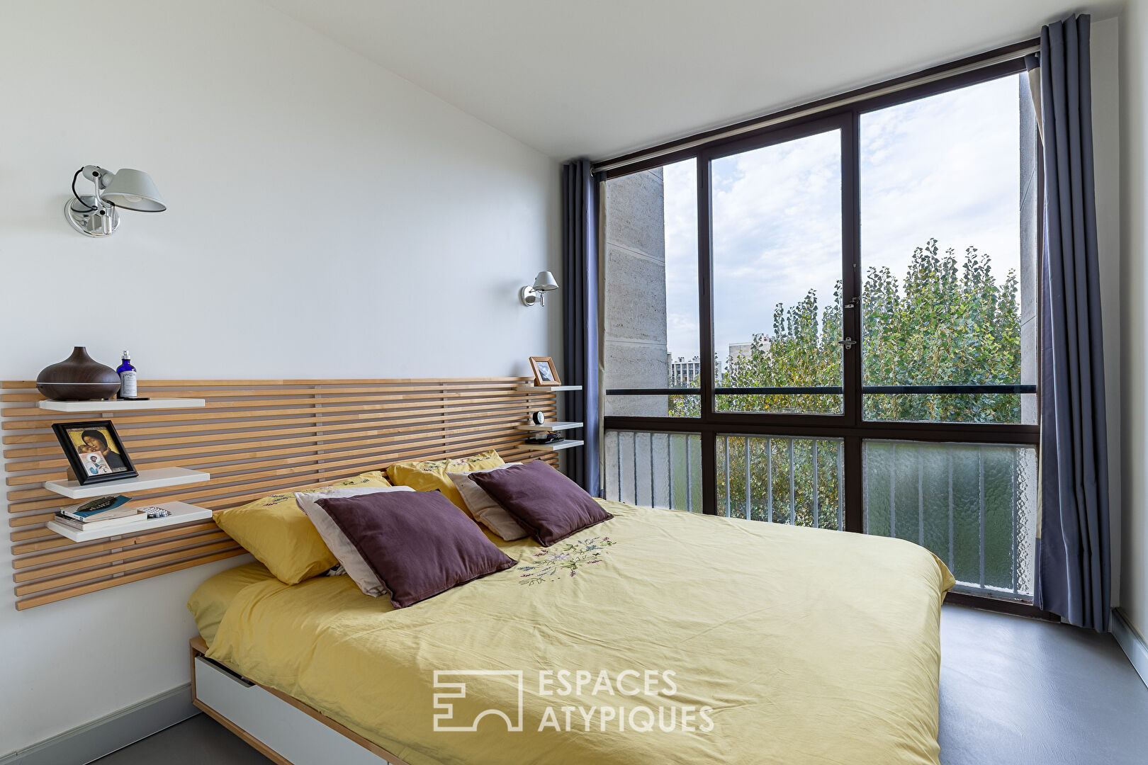 Architect’s apartment in Fernand Pouillon residence