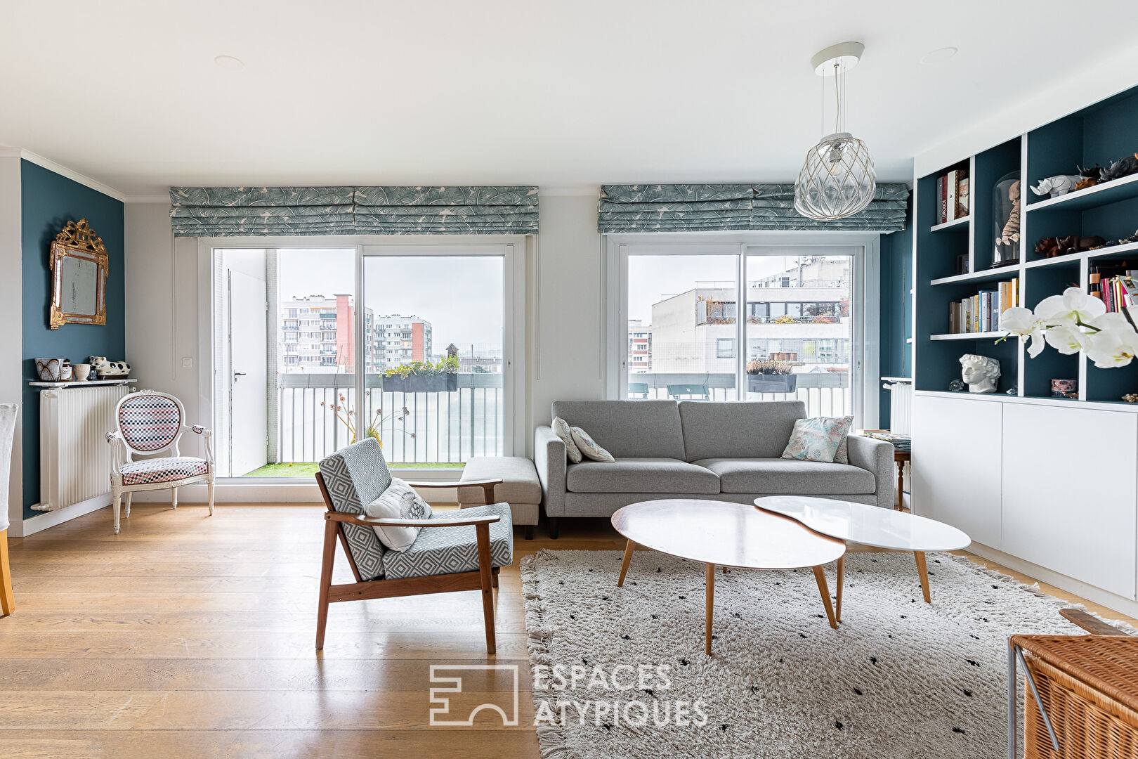 Appartement familial avec balcon-terrasse