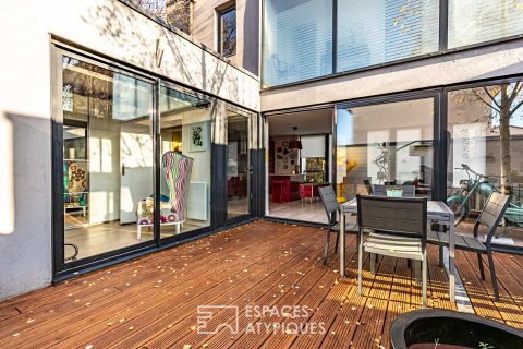 Duplex esprit maison contemporaine