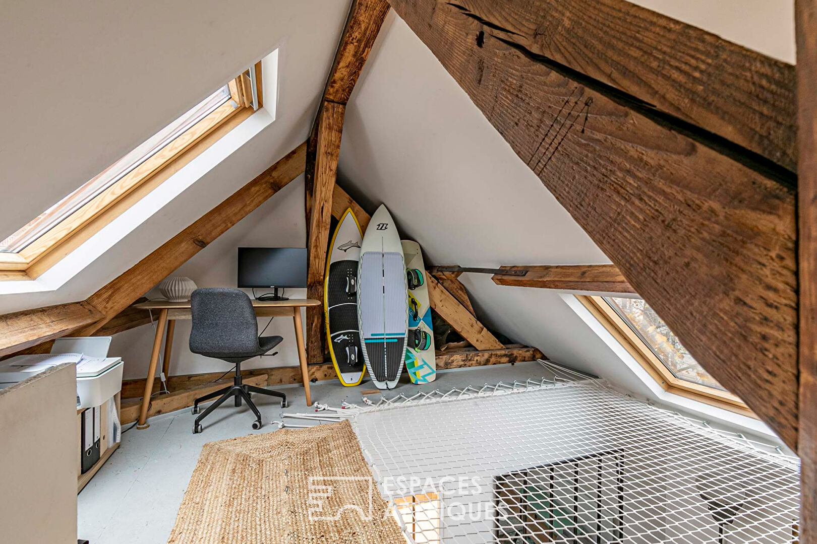 Top floor with mezzanines