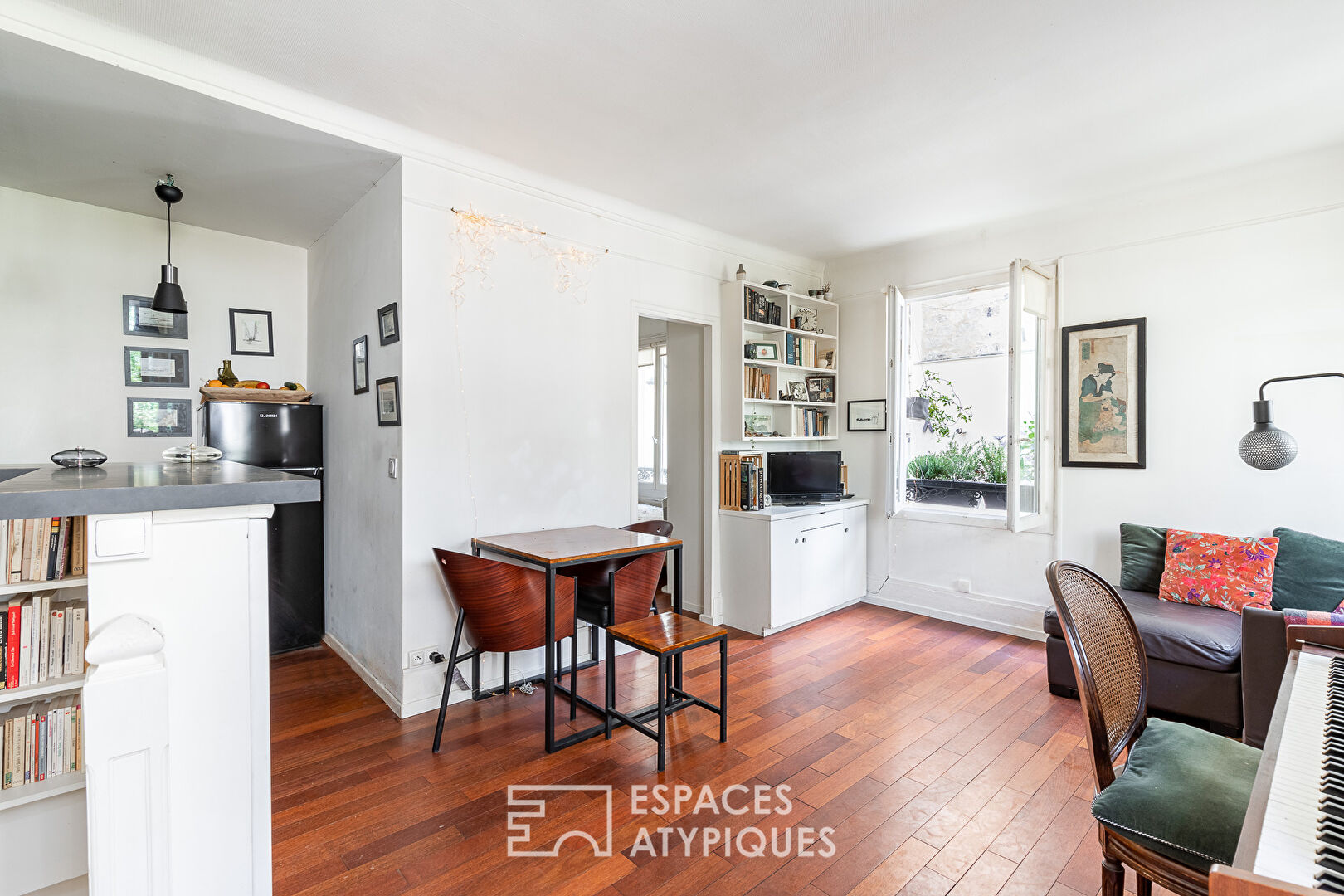 Appartement d’artiste esprit maison