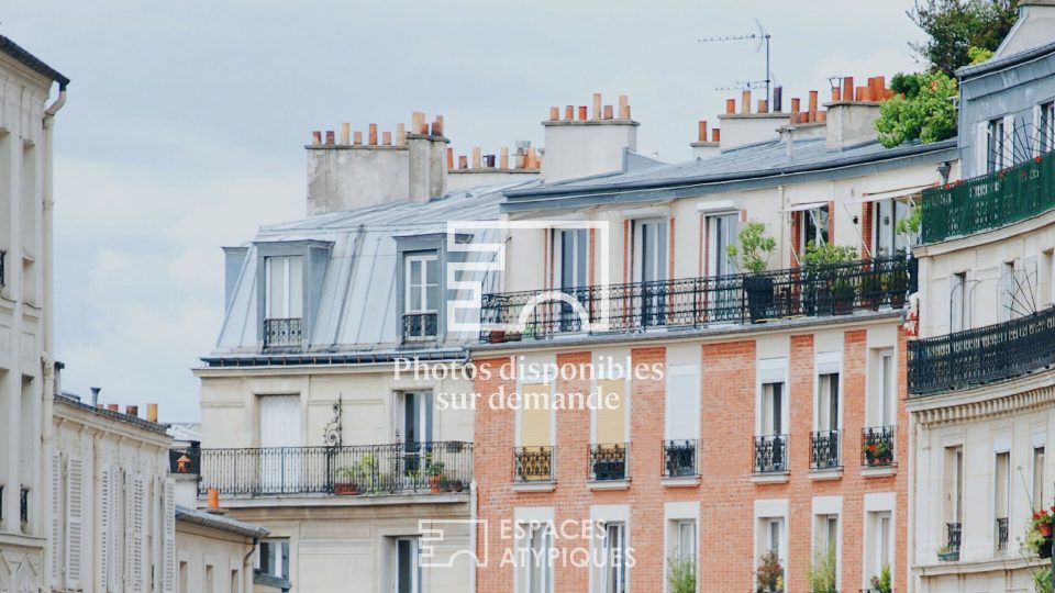 Dernier étage à rénover avec combles aménageables