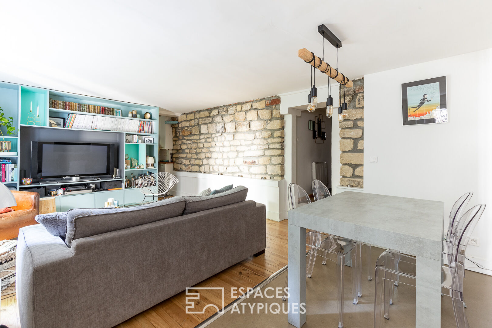 Appartement au charme montmartrois sur jardin