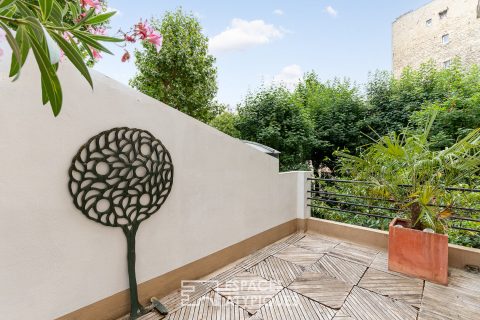 Apartment with terrace Villa des Ternes