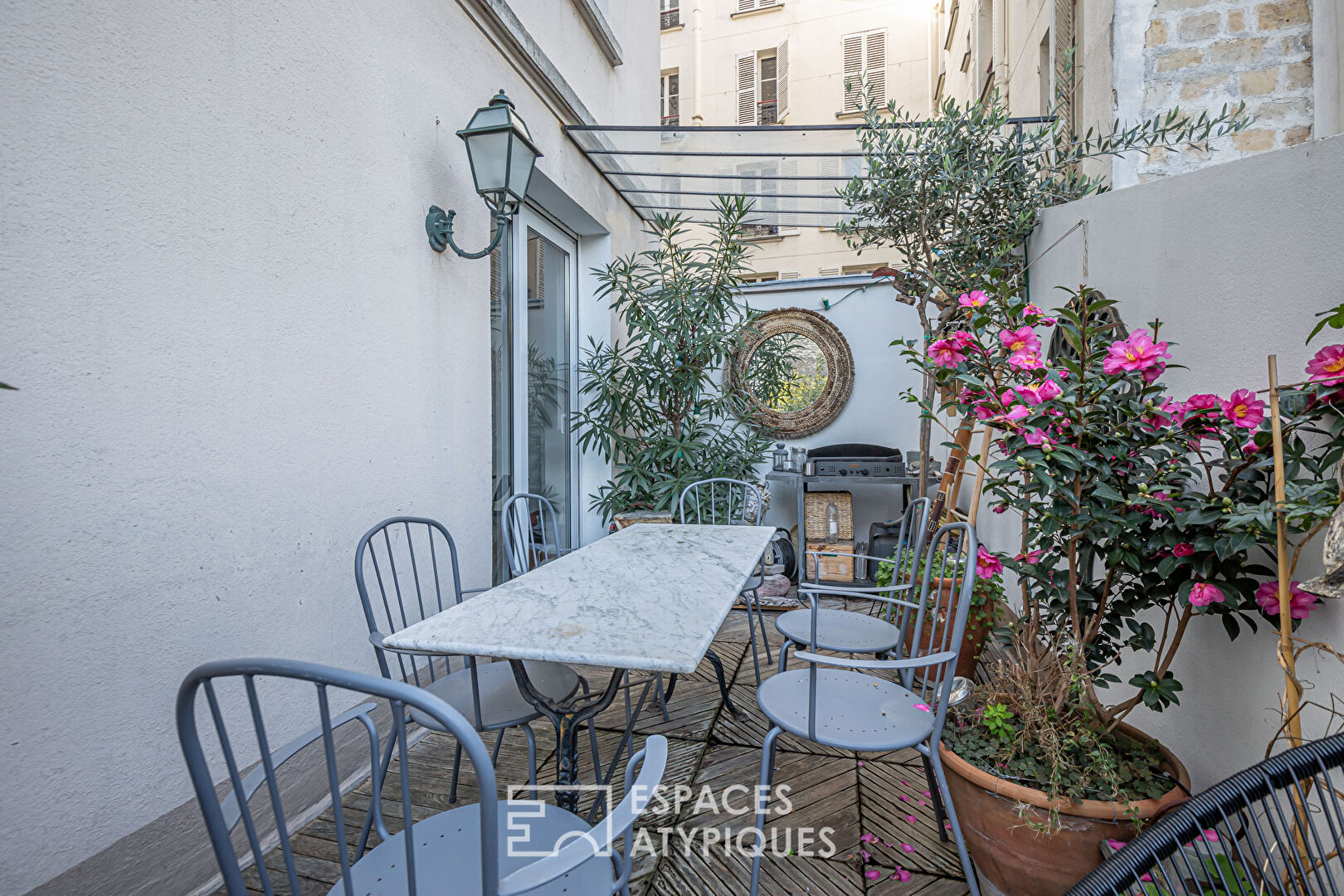 Appartement avec terrasse Villa des Ternes