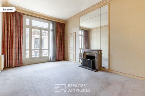 Appartement à réinterpréter en plein coeur de Chaillot