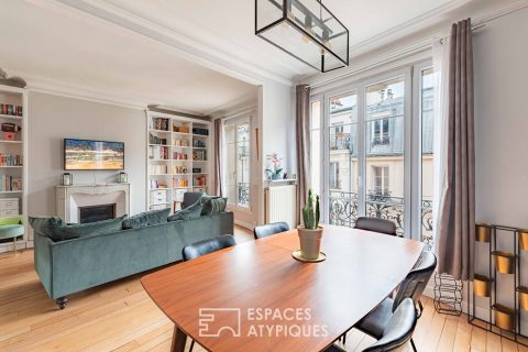 Appartement traversant à Epinettes-Batignolles